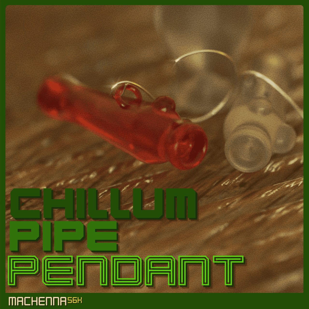 Chillum Pendant 3d model