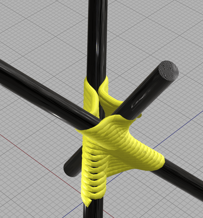 The Twine Joinery Generator tool for Blender and Geometry Nodes 3d model