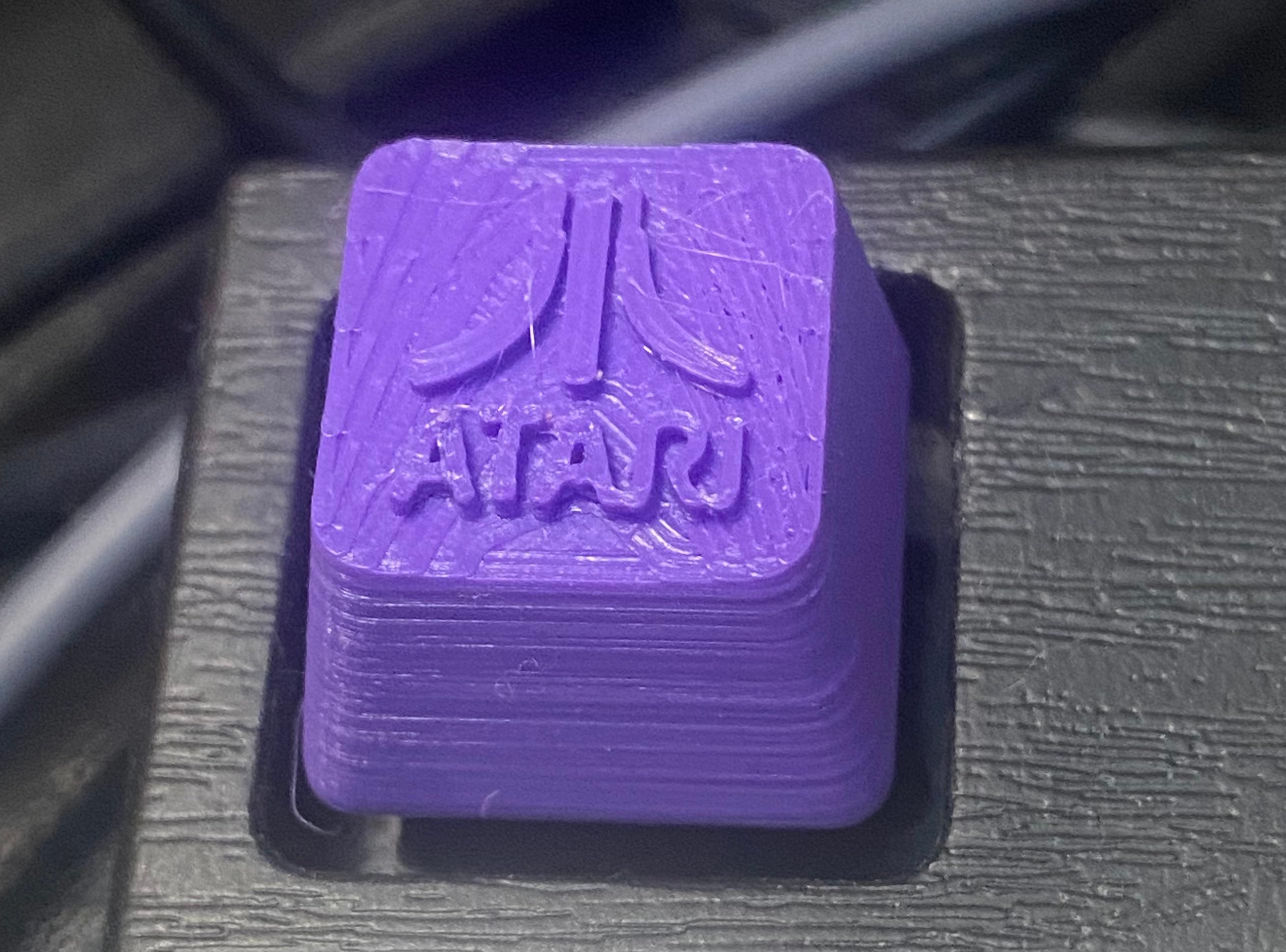 Atari Logo MX Keycap 3d model