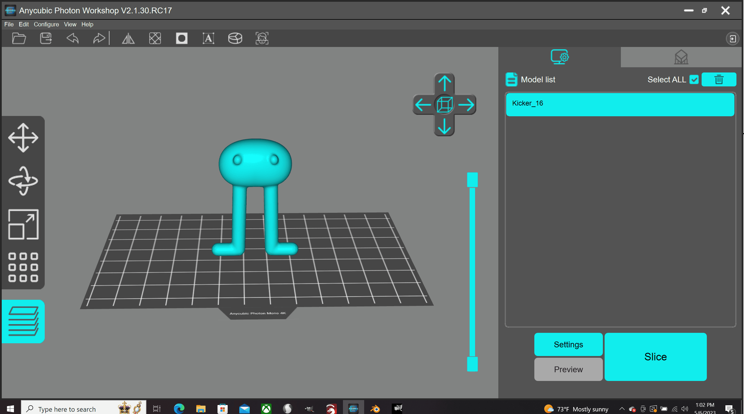 Kicker.obj 3d model