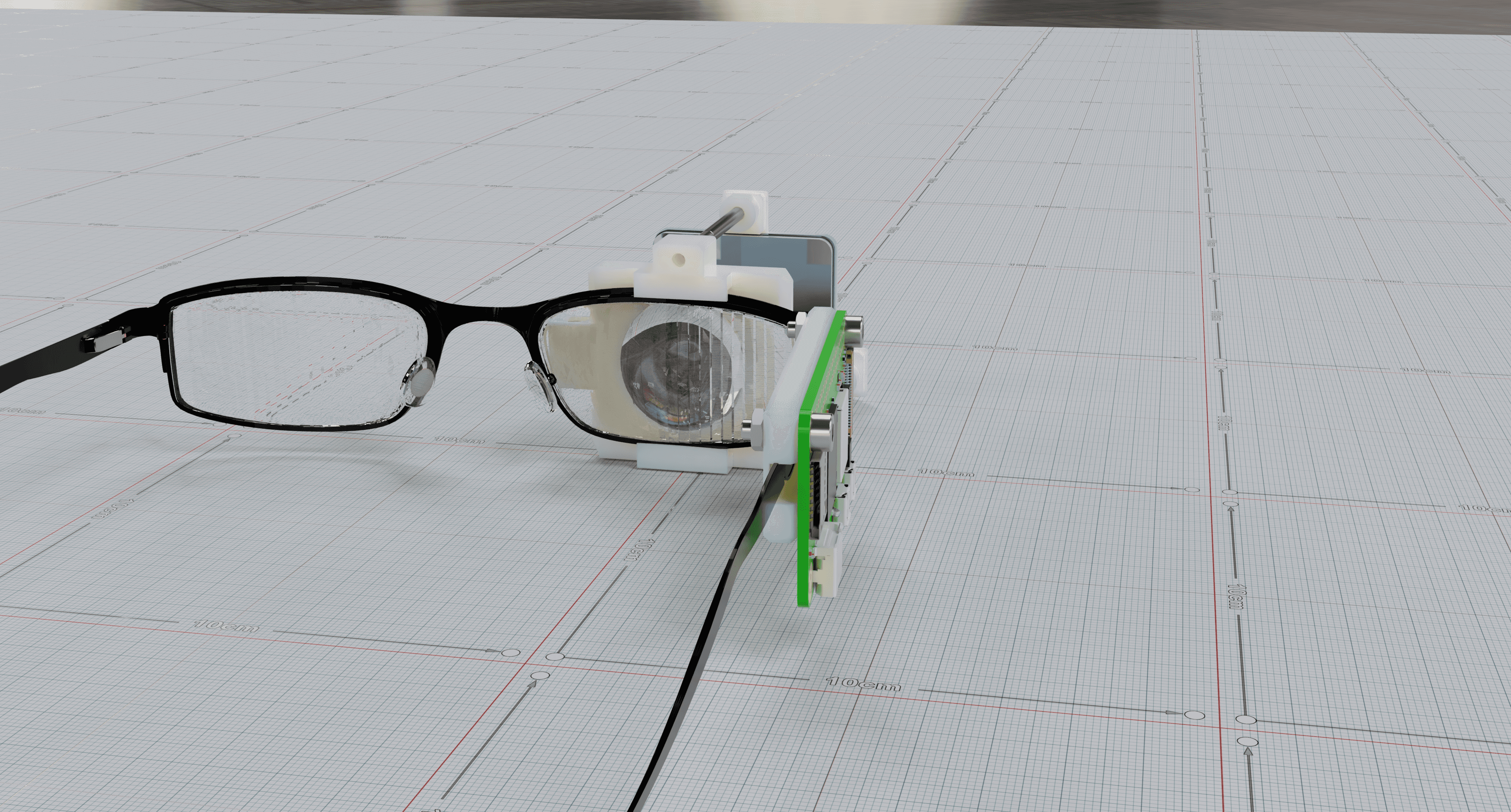 Smart Glasses 3d model