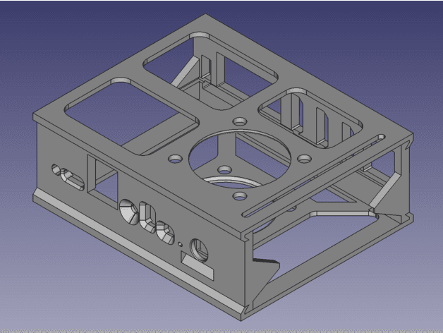 Orange Pi 5 Plus Open Case V1 3d model