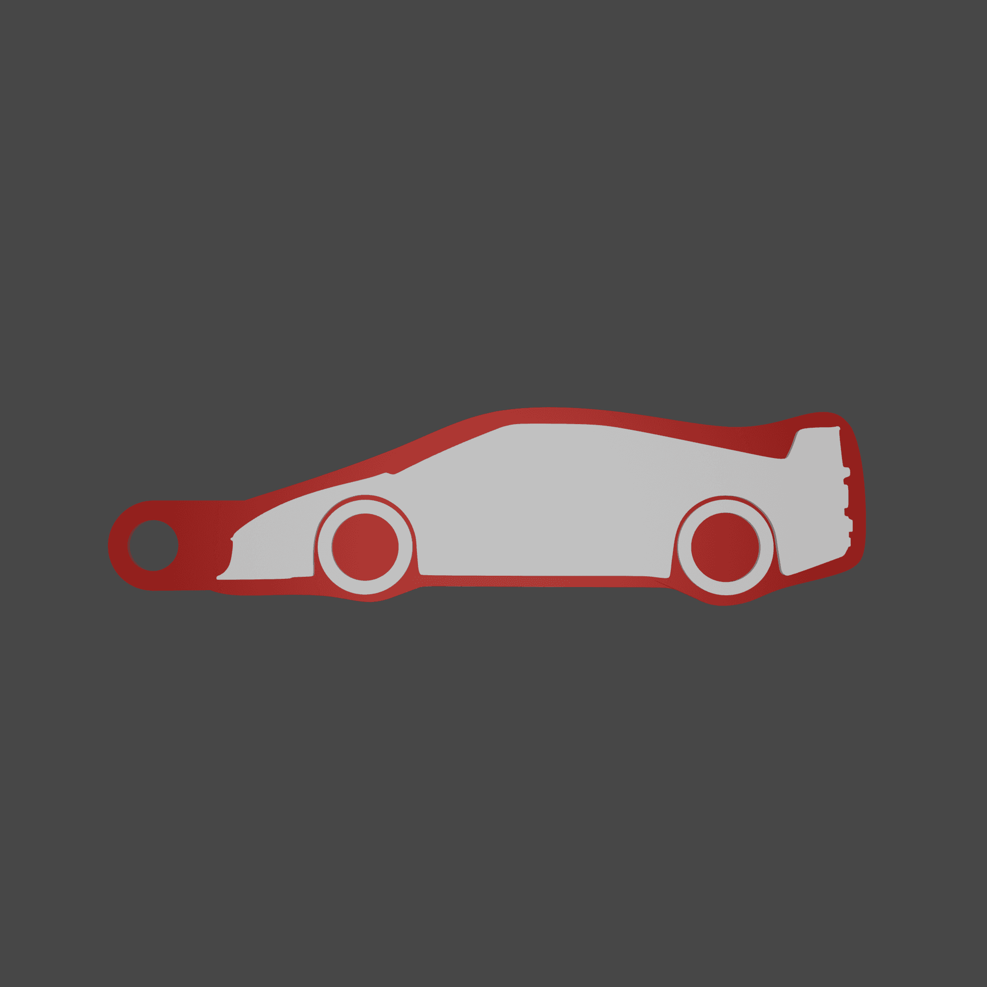 Ferrari F40 Keychain 3d model