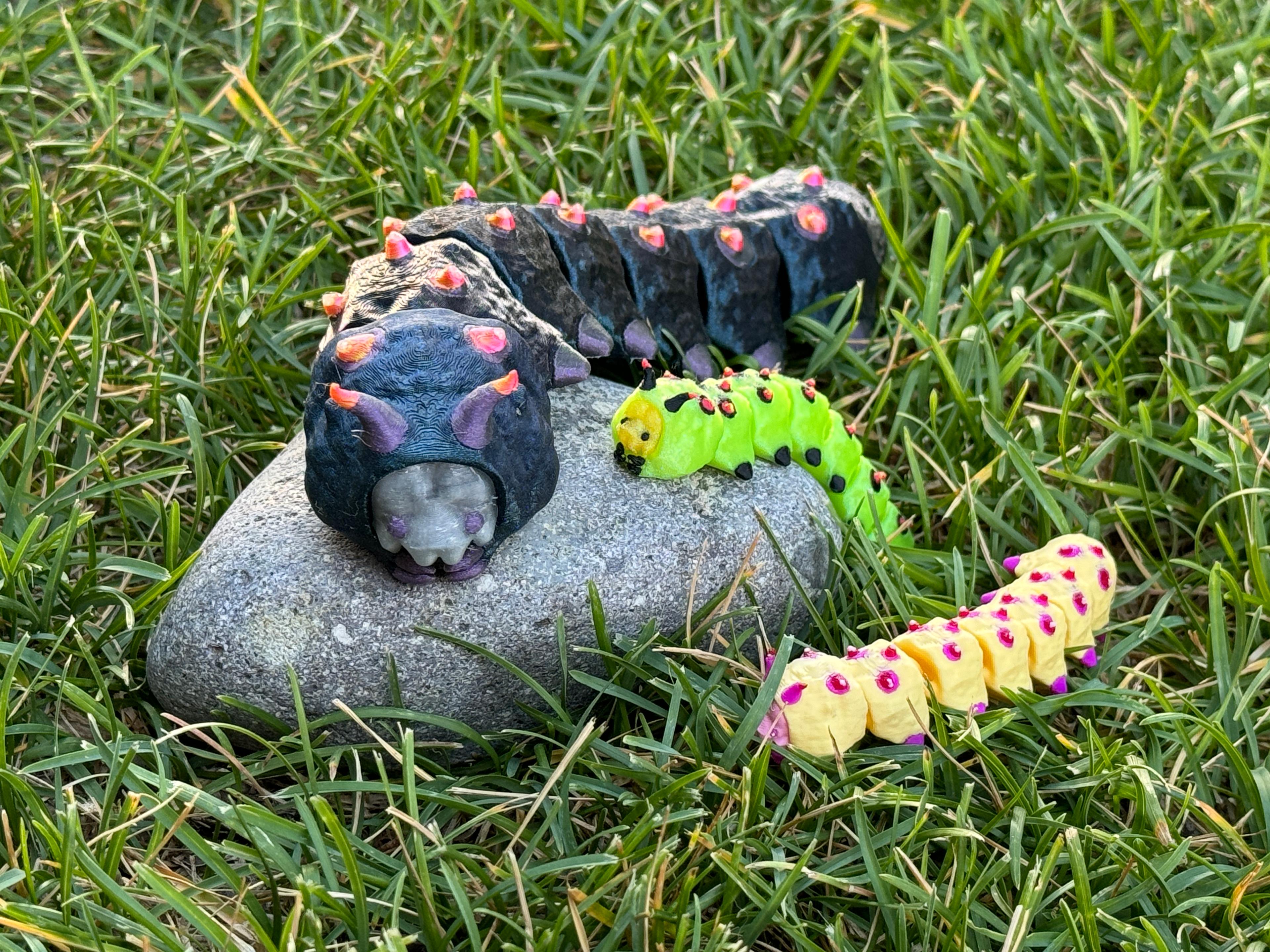 Caterpillar Fidget by TealCat Creative 3d model