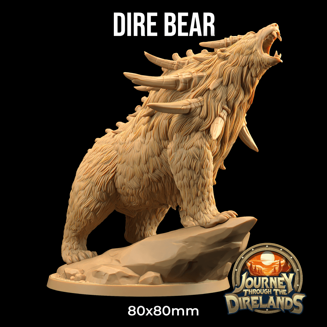 Dire Bear  3d model