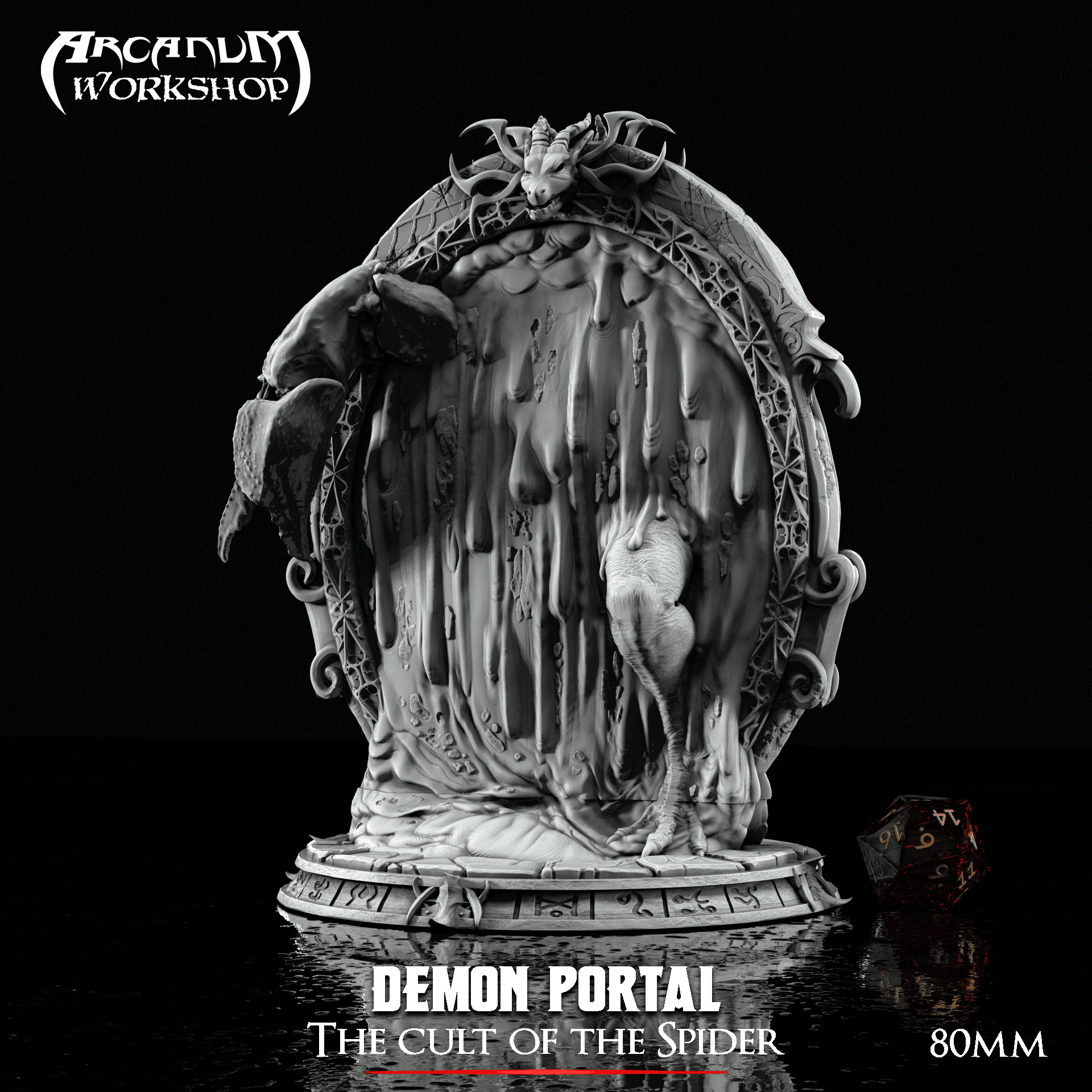 Demon Portal 80mm 3d model