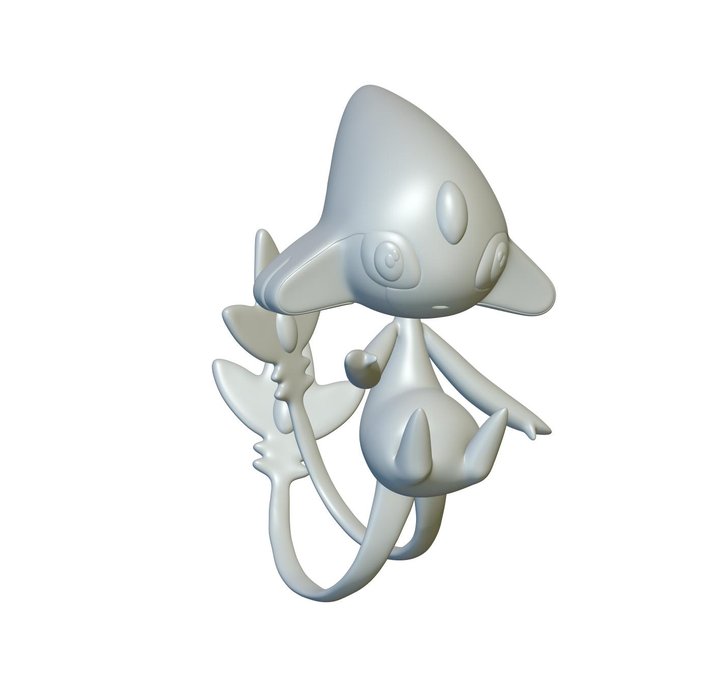 Pokemon Azelf #482 - Optimized for 3D Printing 3d model