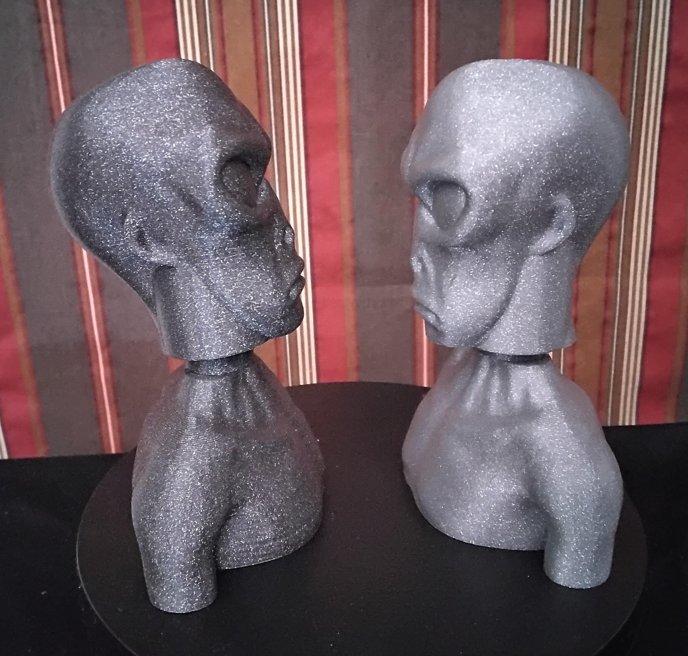 Alien Bobblehead 3d model