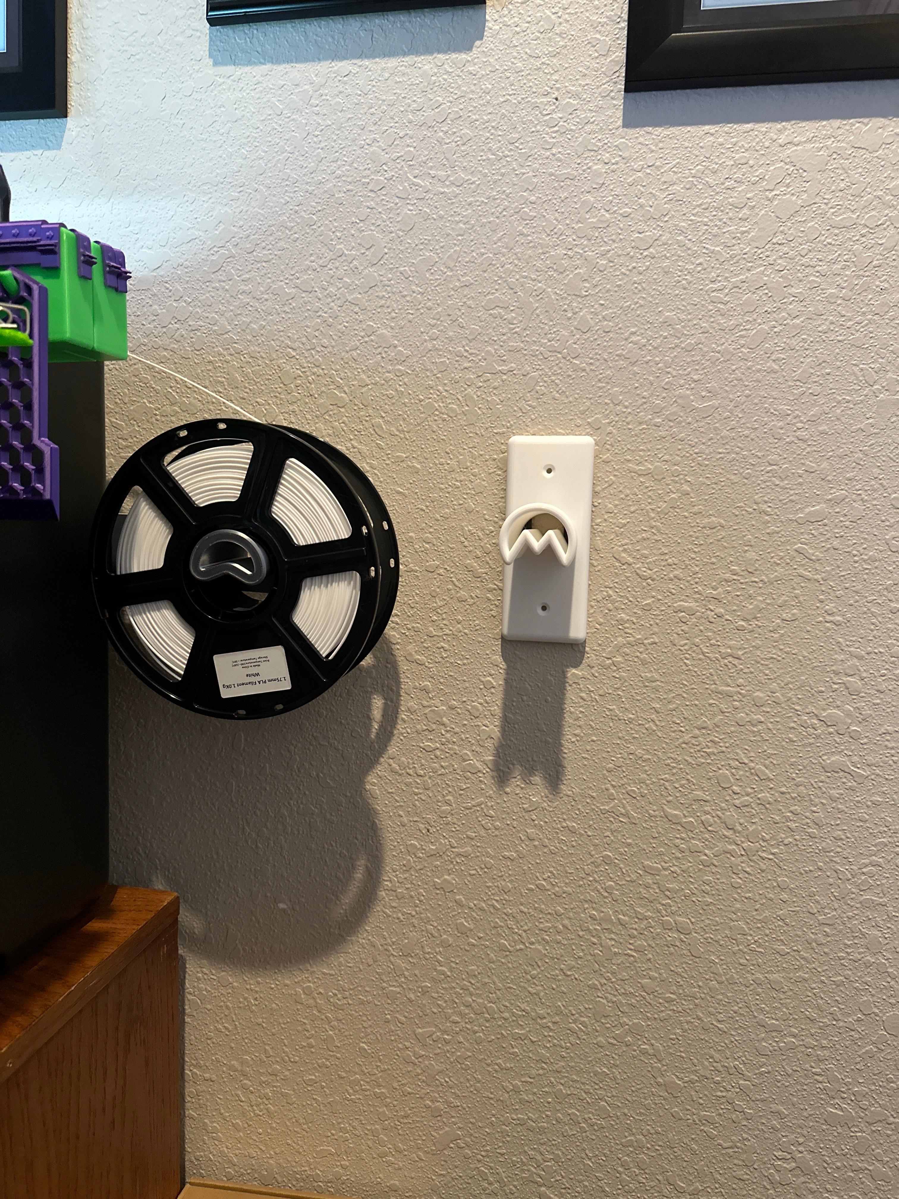 Spool Holder Wall mount universal  3d model