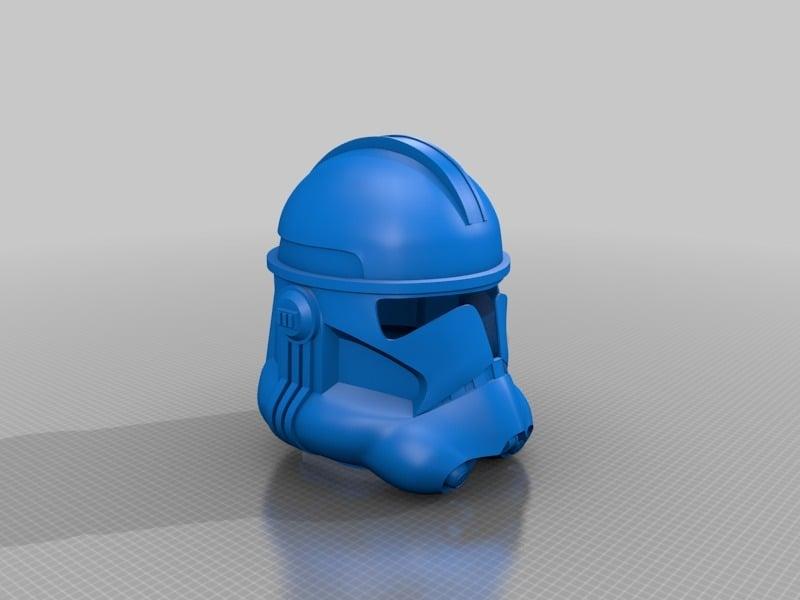 Clone Trooper Helmet Phase 2 Star Wars 3d model