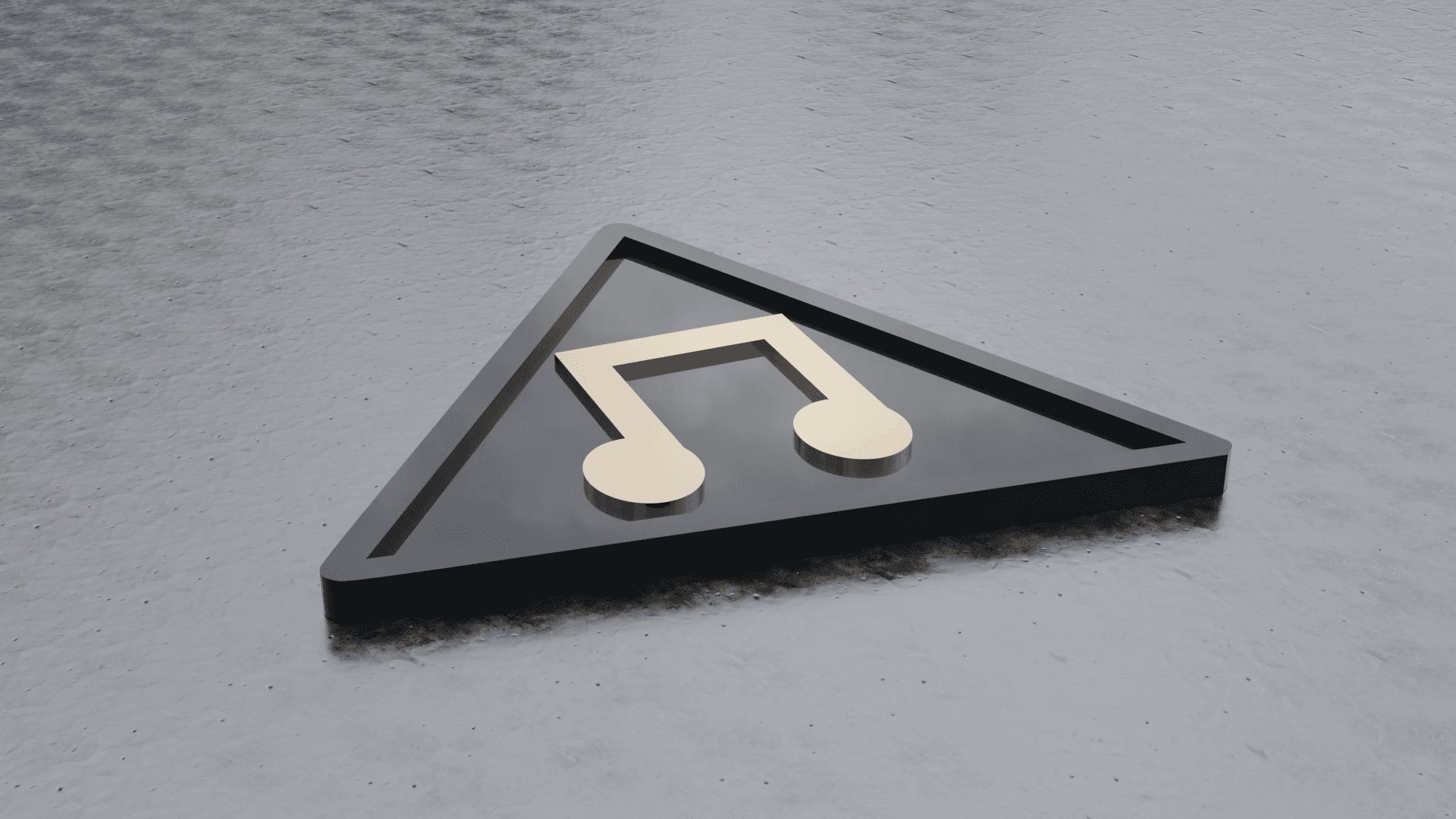 Music Note Coaster (Coaster for Drinks) Bundle 3d model