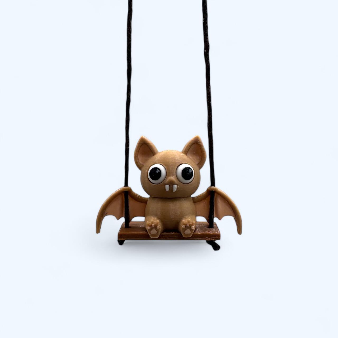 Bat Swing Buddy – 3D Printed Rearview Mirror Accessory  3d model