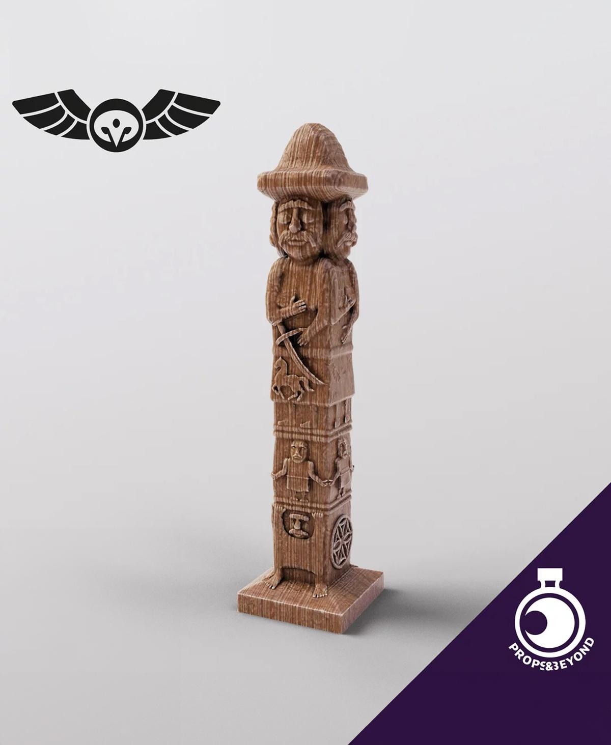 Figurine of the Many-faced God 3d model