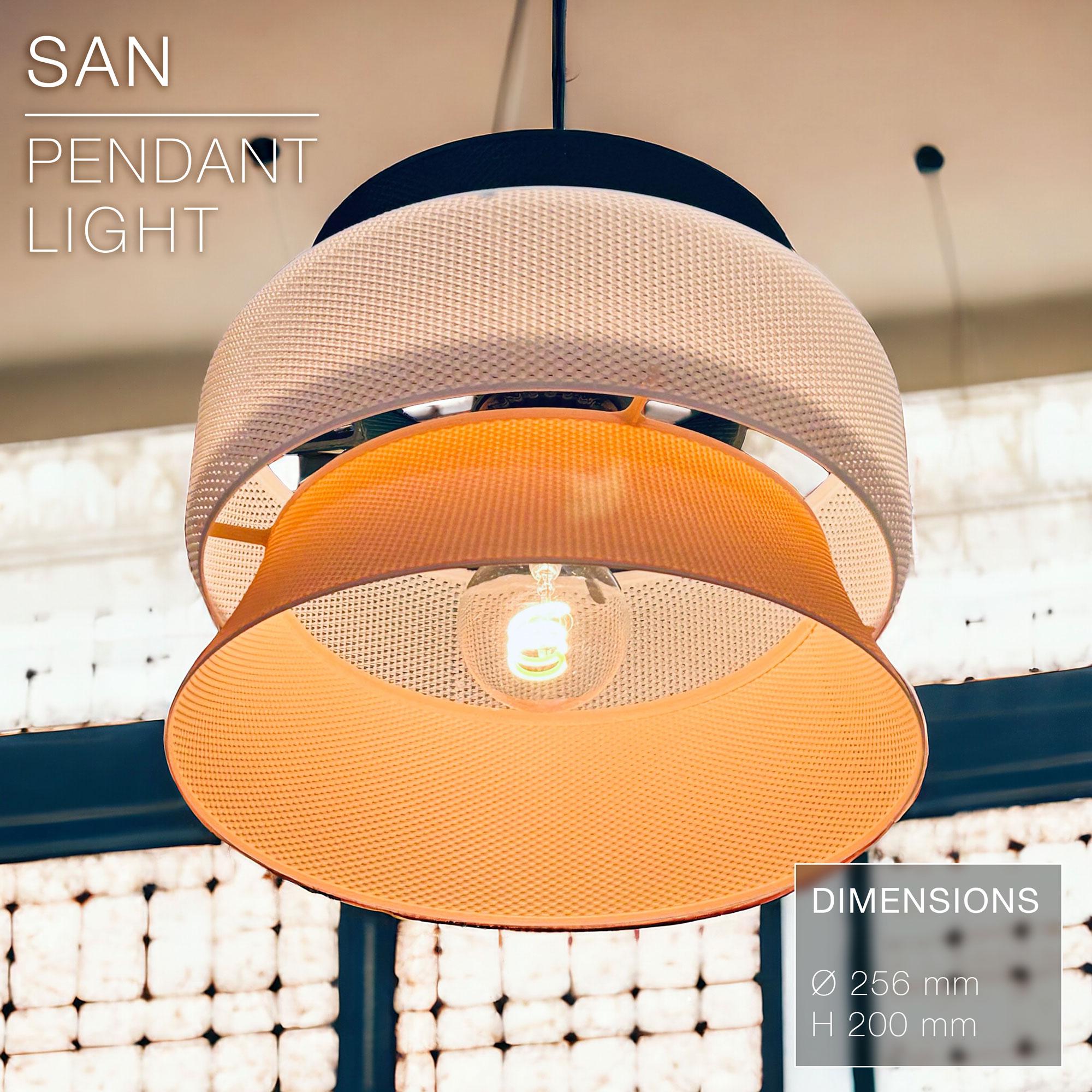 SAN  |  Pendant Light E27 & E26 fast print 3d model