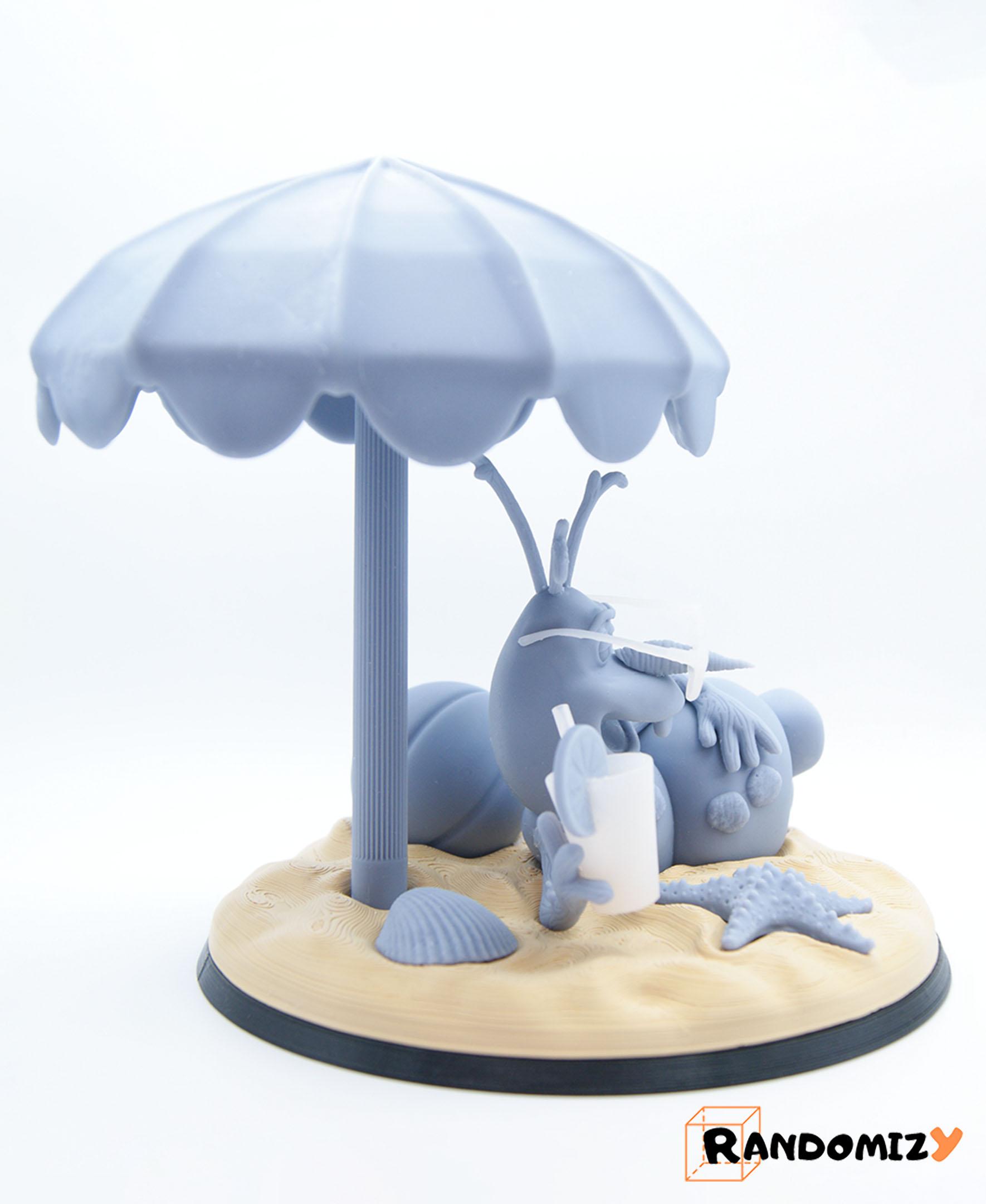 Olaf Summer Diorama (Fanart) 3d model