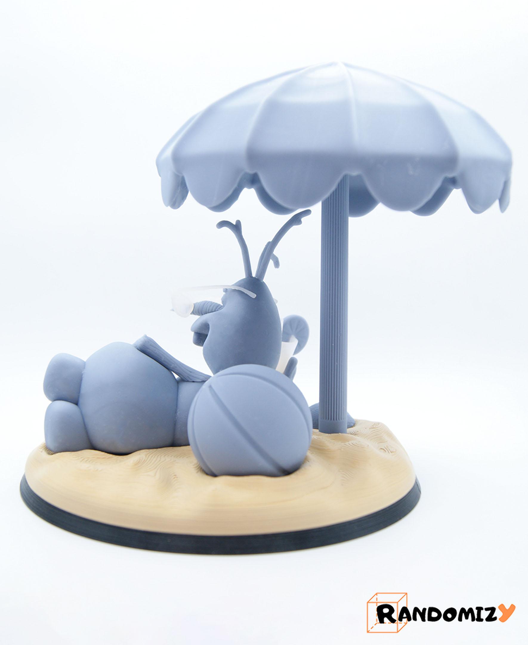 Olaf Summer Diorama (Fanart) 3d model