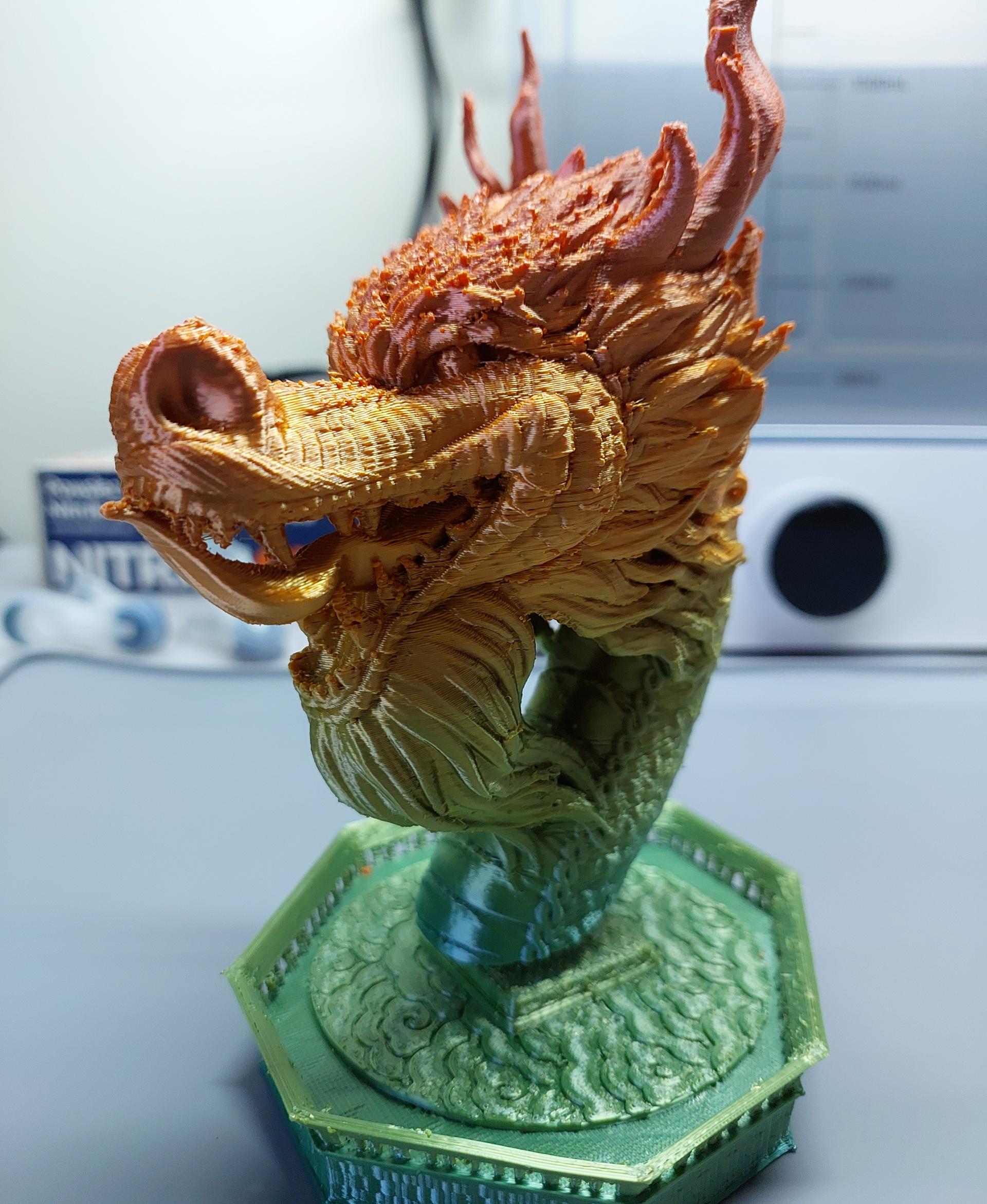 2024 Year of The Dragon Bust 3d model