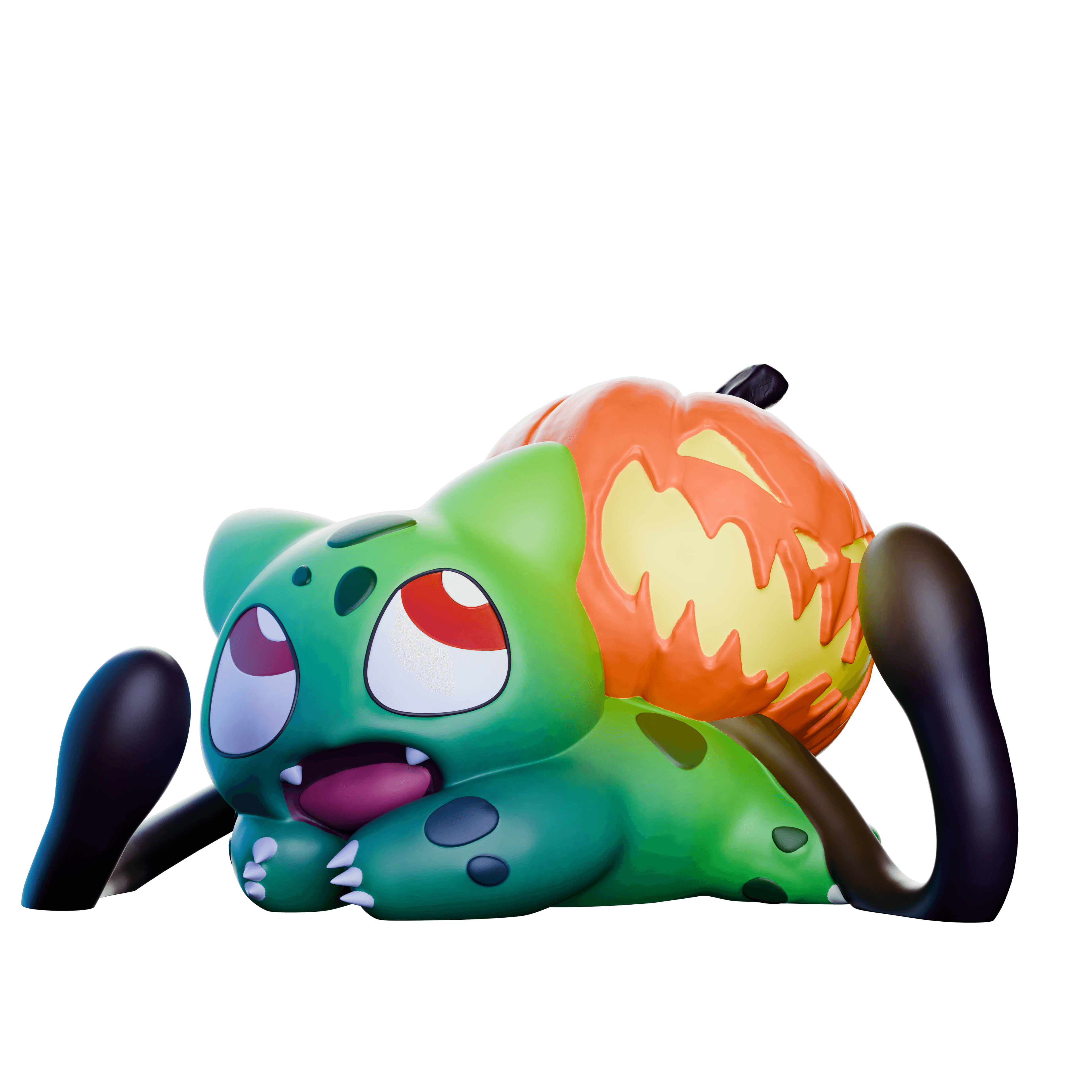 Bulbasaur Pumpkin 3d model