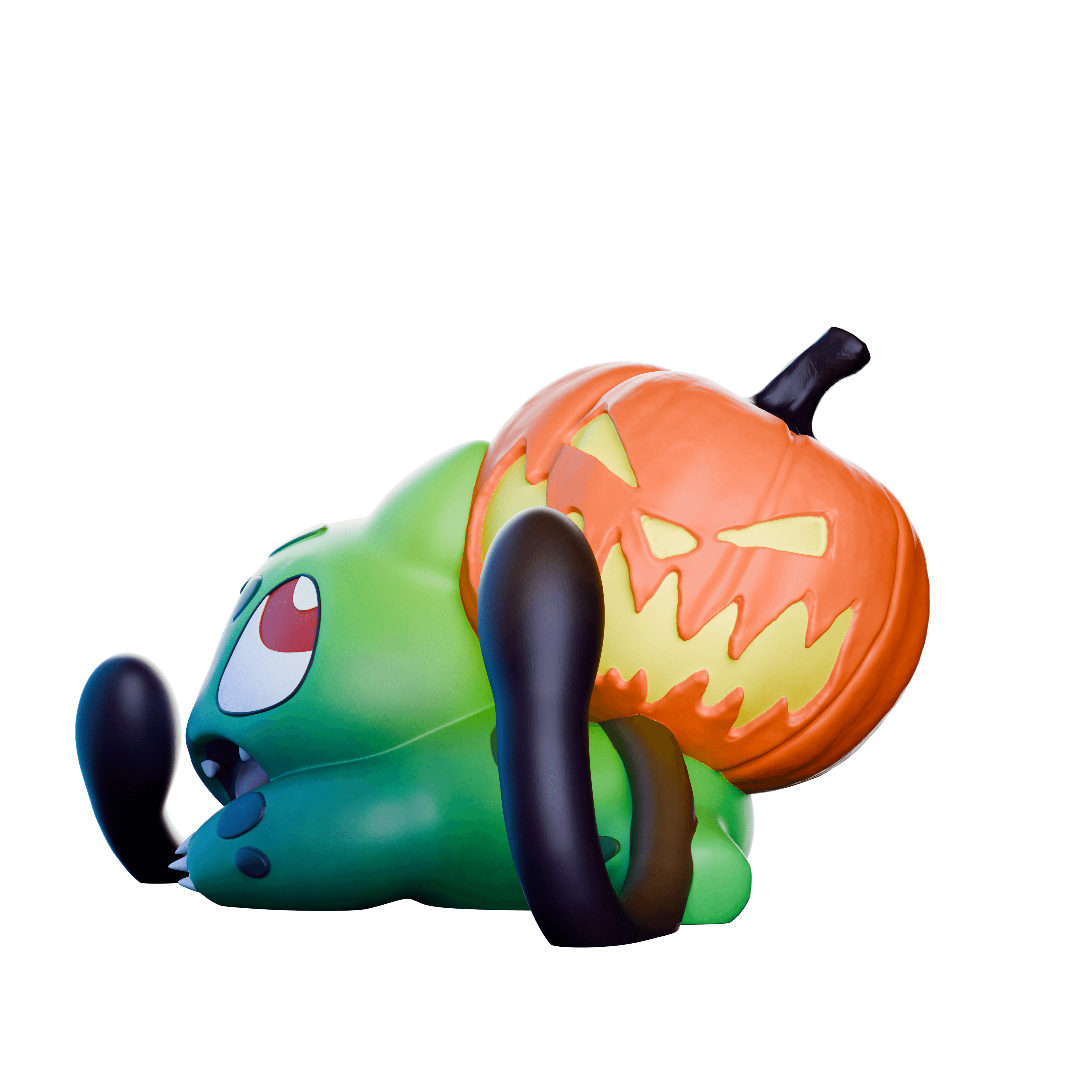 Bulbasaur Pumpkin 3d model