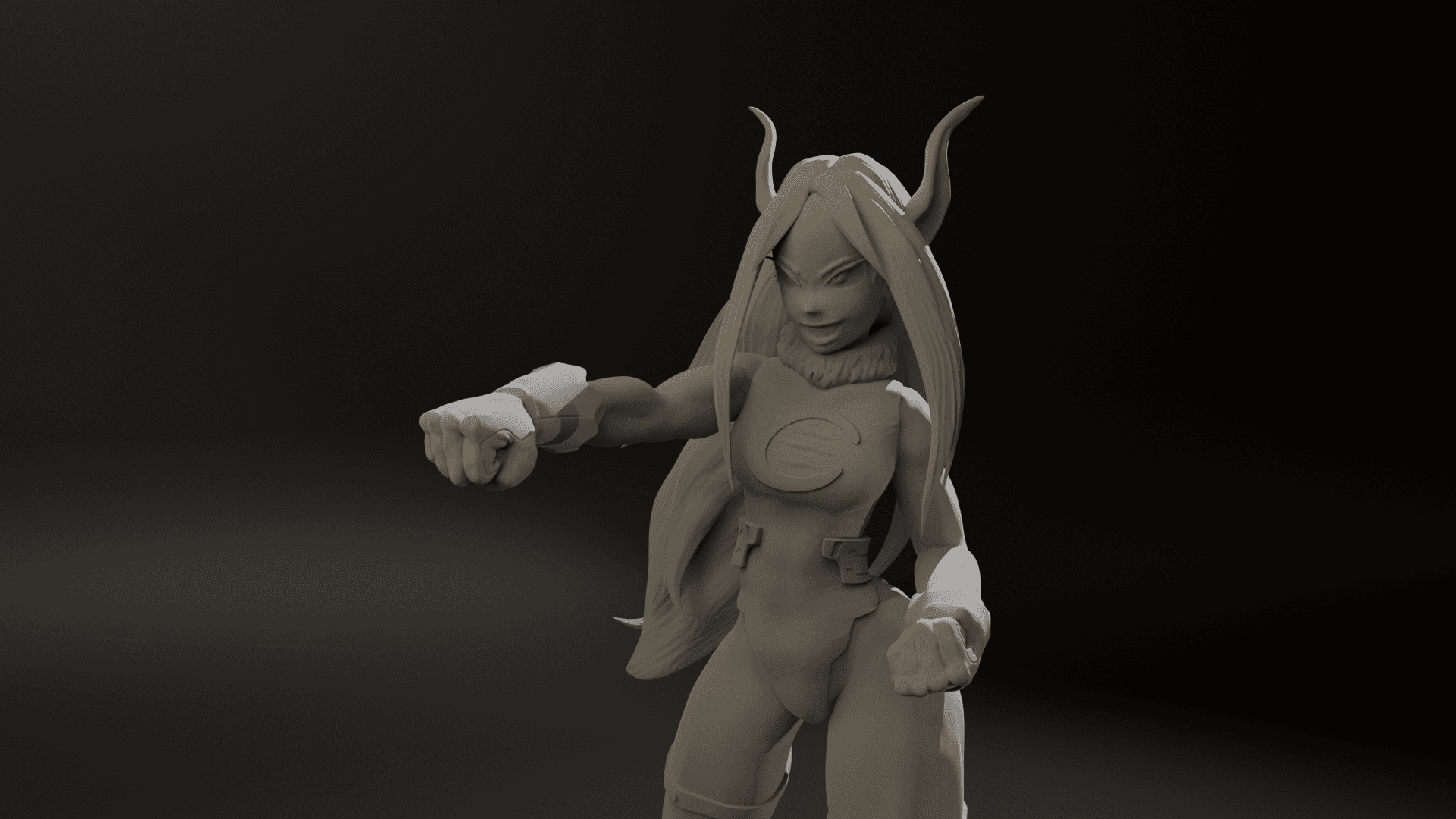 Mirko - My Hero Academia 3d model