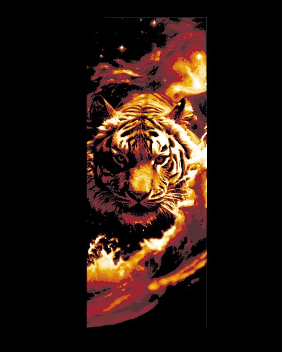 The Mighty Tiger shows itself before the Kill - Set of 3 Bookmarks 3d model