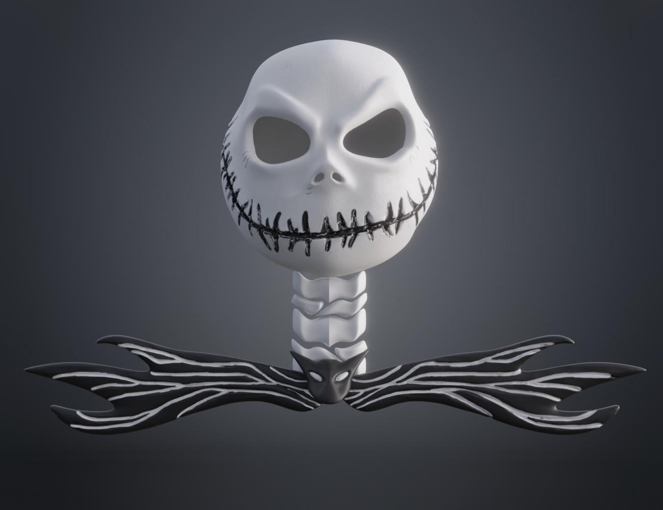 Jack Skellington Wearable Costume 3d model