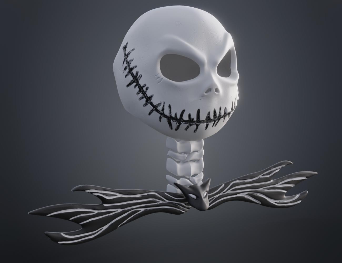 Jack Skellington Wearable Costume 3d model