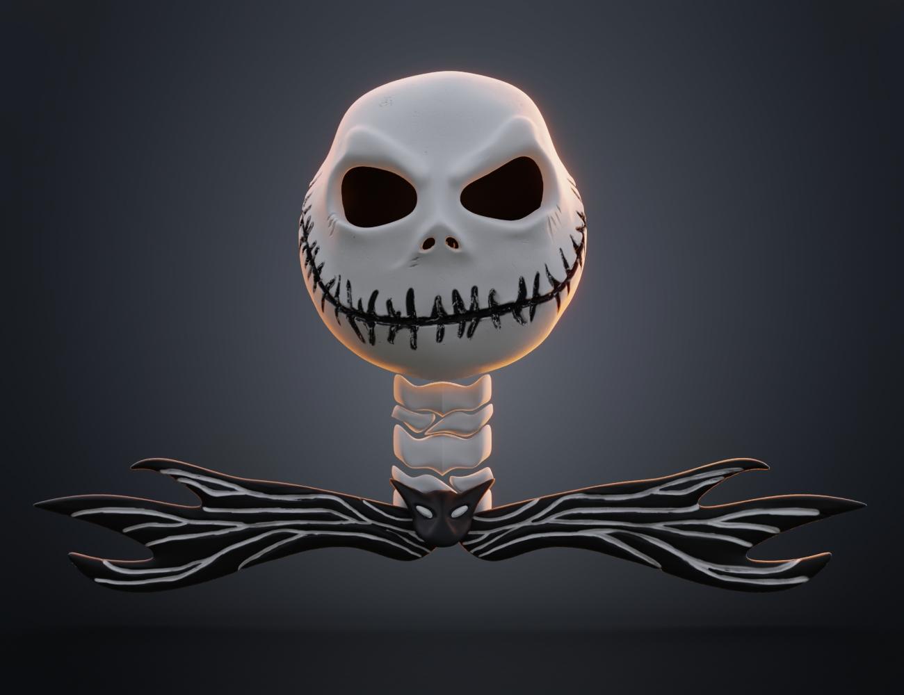 Jack Skellington Wearable Costume 3d model