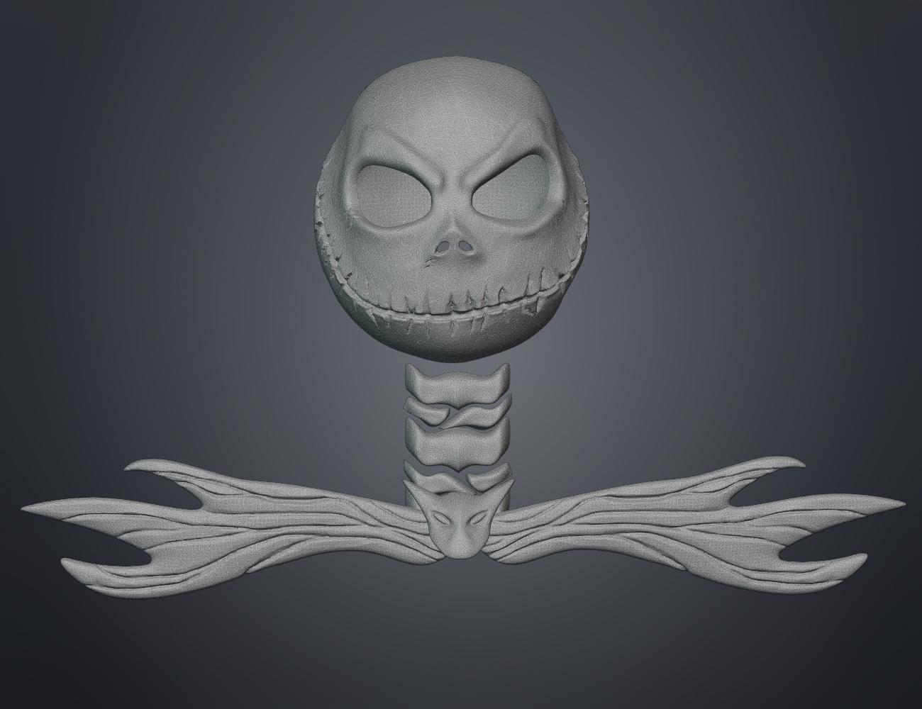 Jack Skellington Wearable Costume 3d model