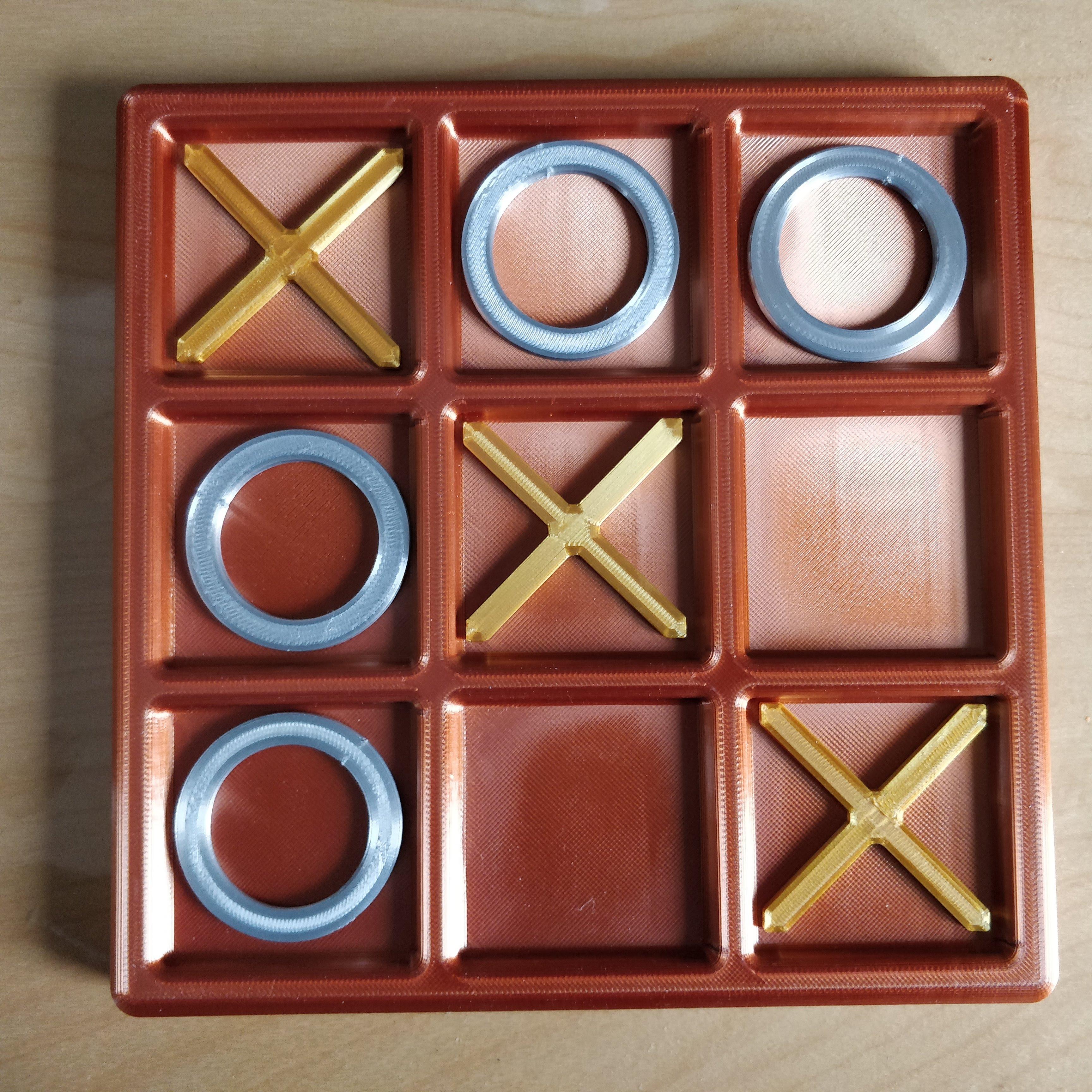 Tic Tac Toe Game 3d model