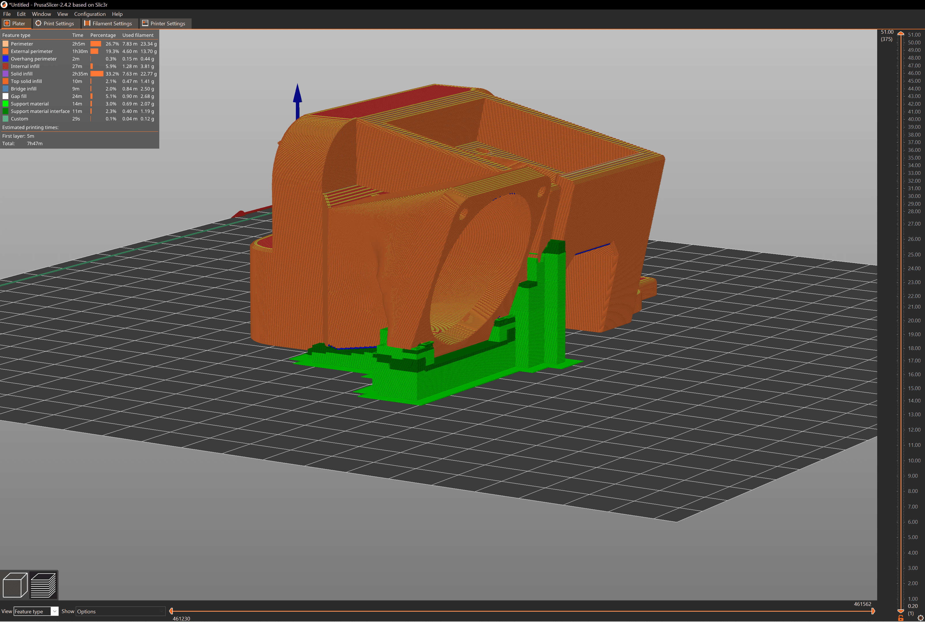 CR10s Hotend CoolerV2.stl 3d model