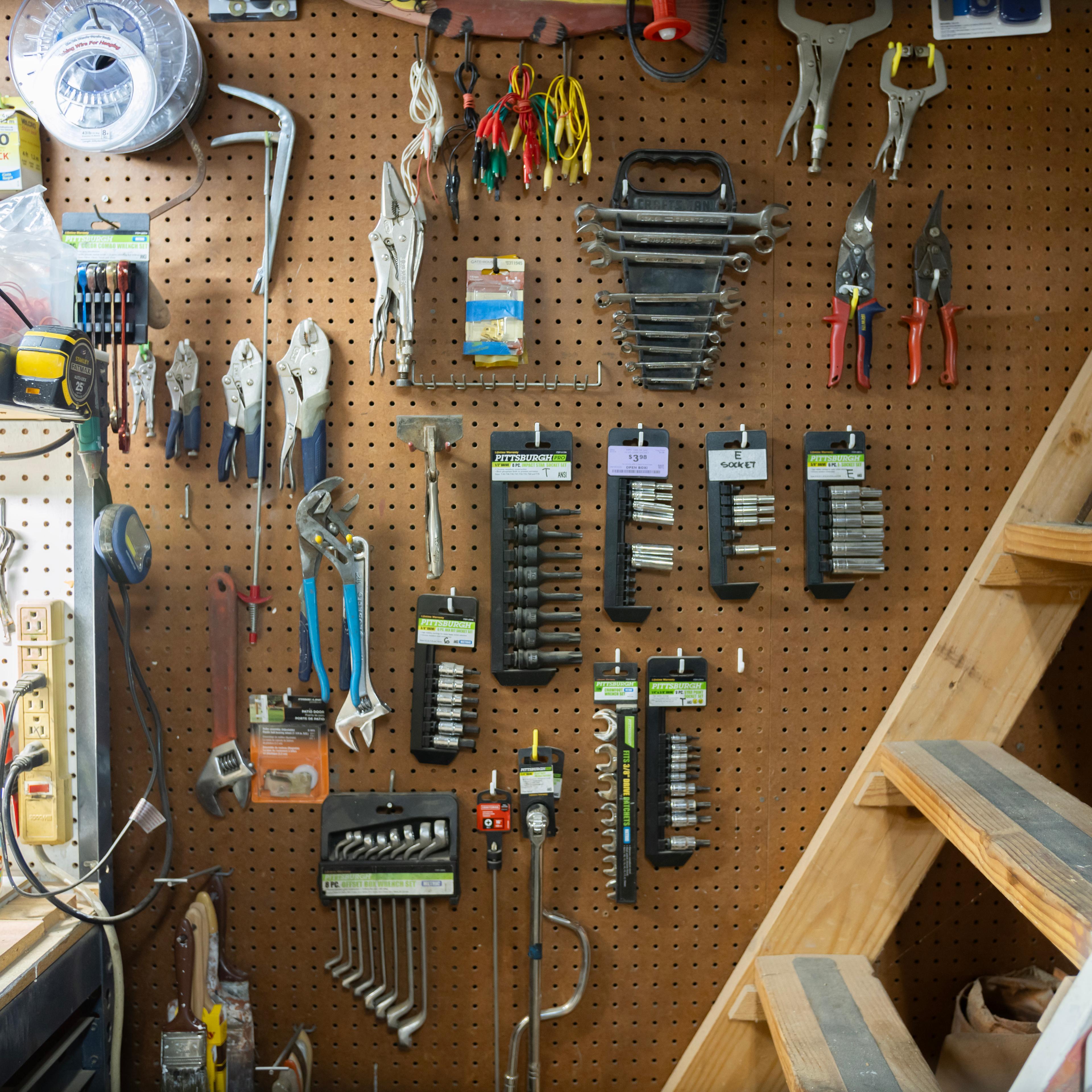 EZPZ Pegboard Hook // 20mm Hook 3d model