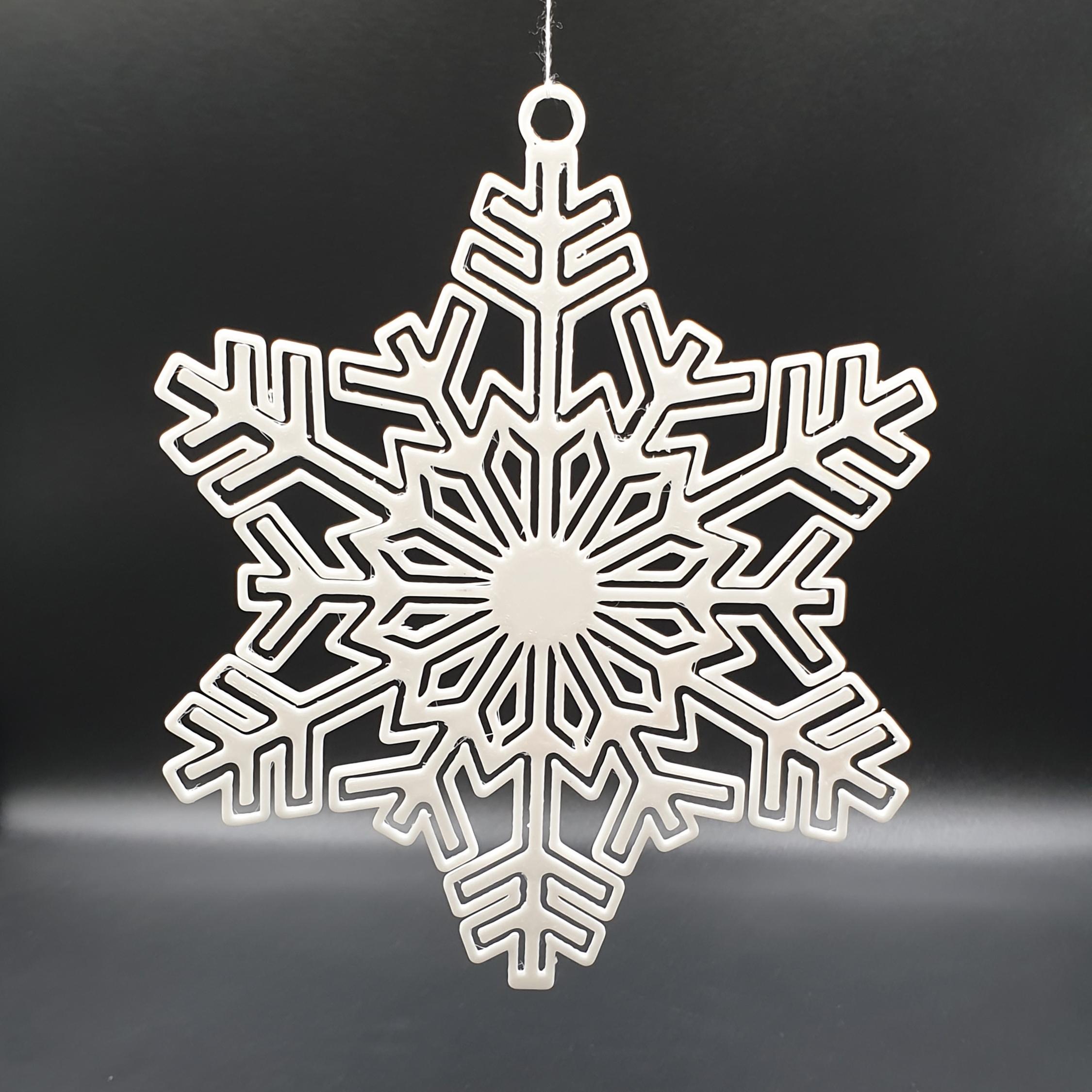 Snowflake Ornament 3d model