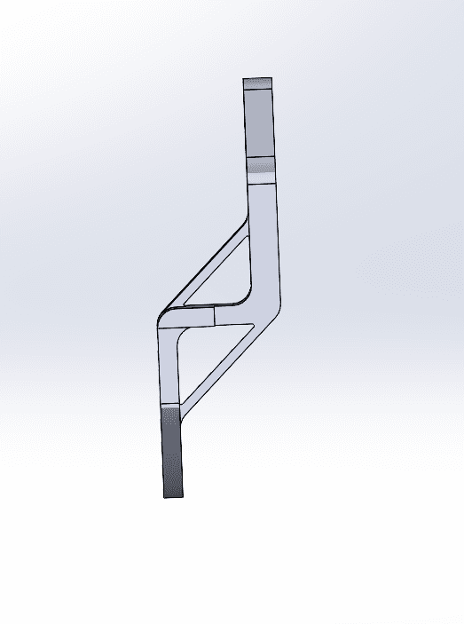 Ender 3 V2 Neo Filament Sensor Mounting Bracket 3d model