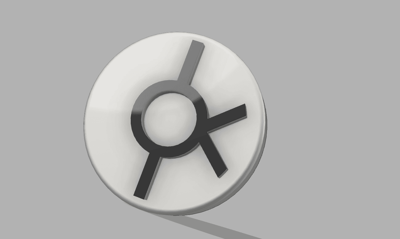 POKEMON UNOWN NON-MMU FRIDGE MAGNET “K” 3d model