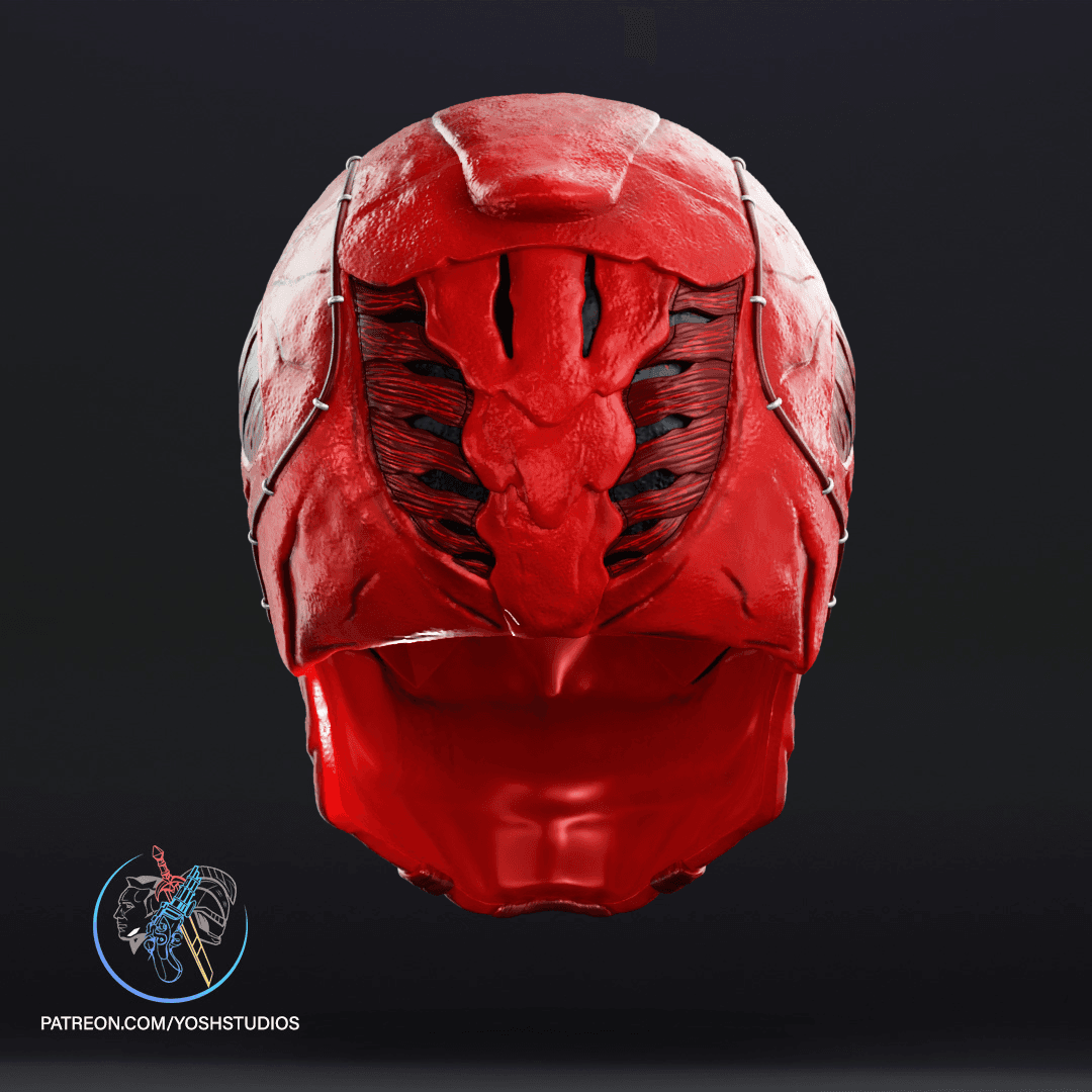 Skullified Deadpool Helmet + Mask 3D Printer File STL 3d model