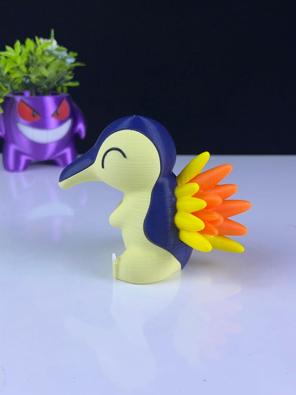 Cyndaquil Pokemon - Multipart 3d model