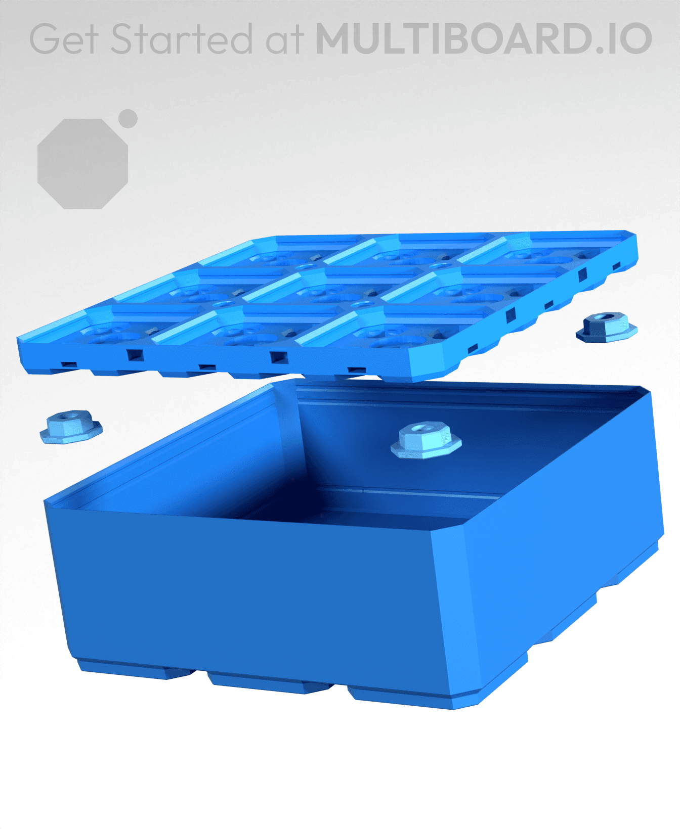 Plate Lid Foot 3d model