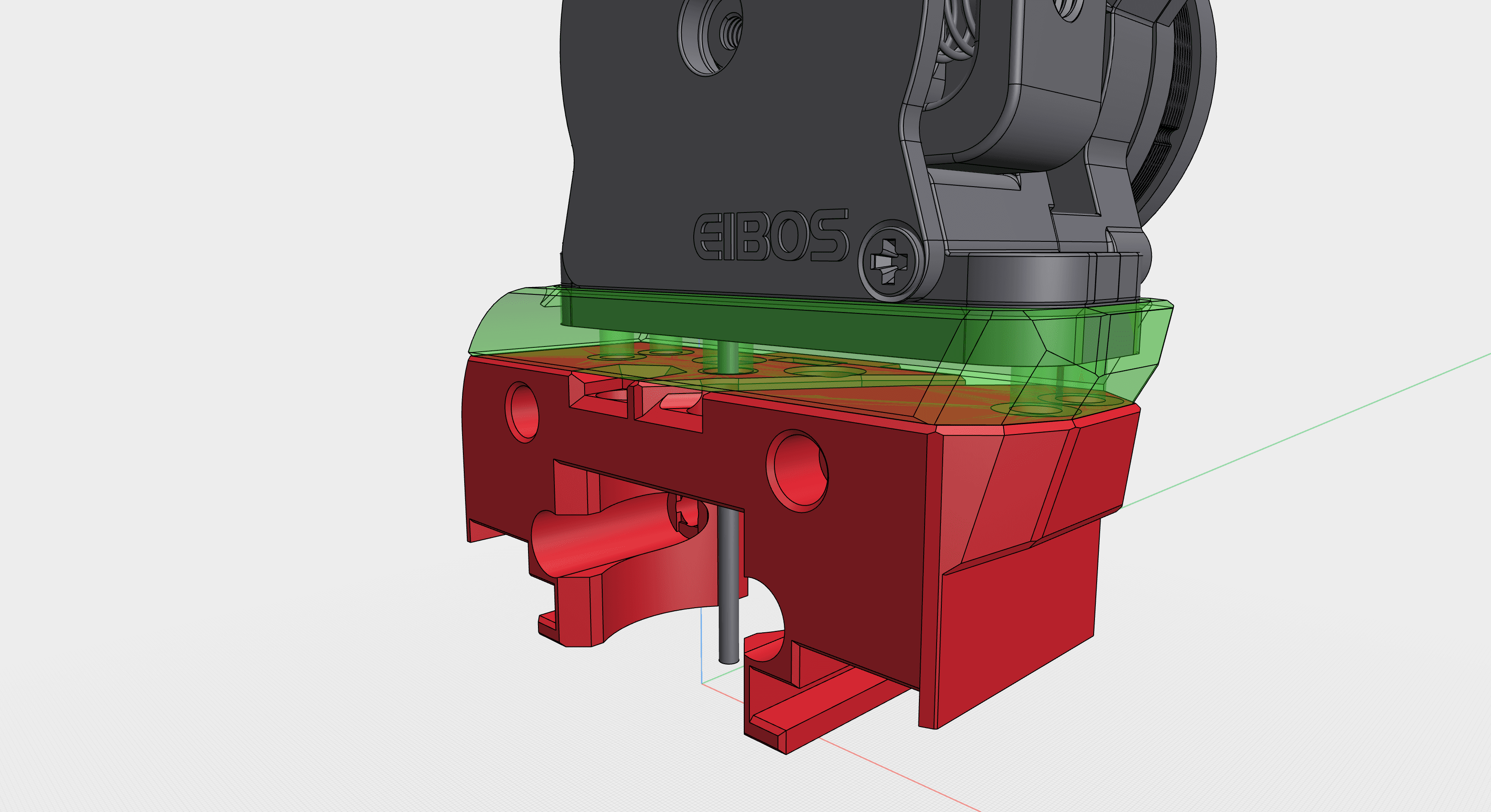 RapidBurner v0.2 v8 Eibos Artemis Mount 3d model