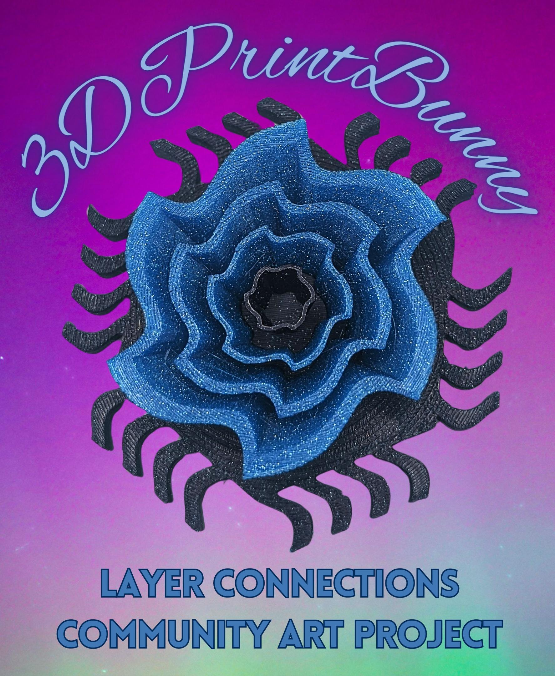 Layer Connections - Community Artwork Tiles 3d model