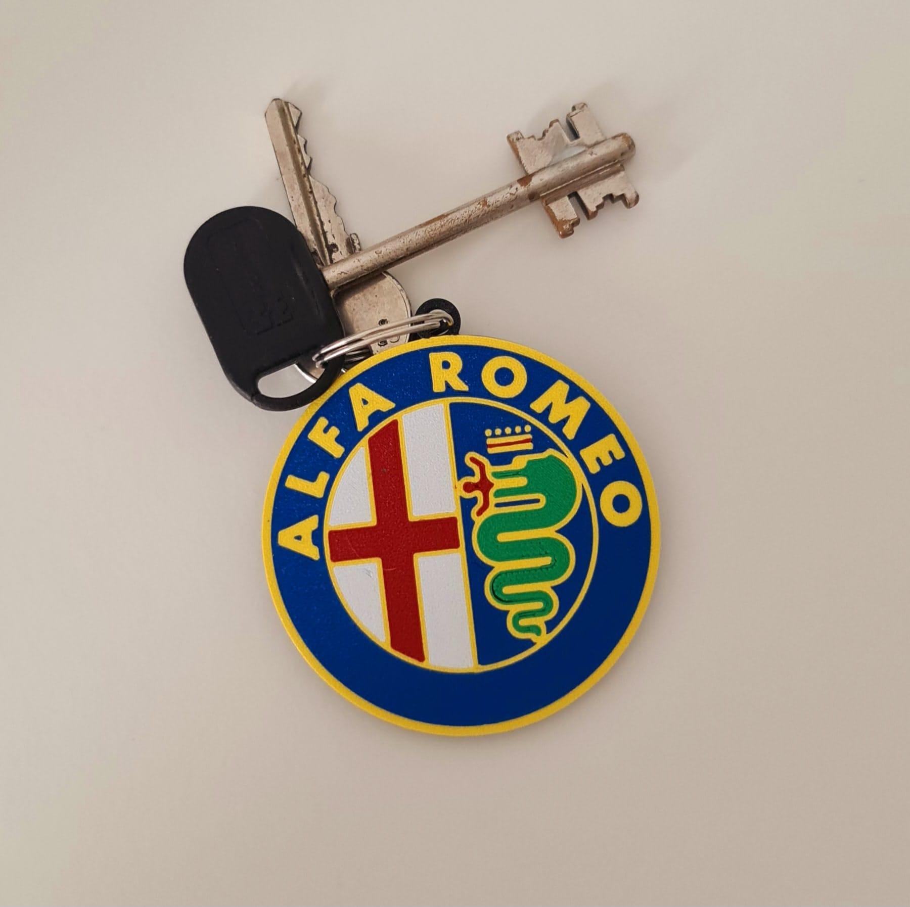 Keychain: Alfa Romeo II 3d model