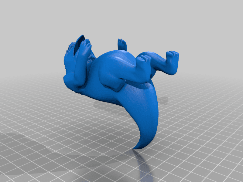 Ist Edition Owlbear 3d model