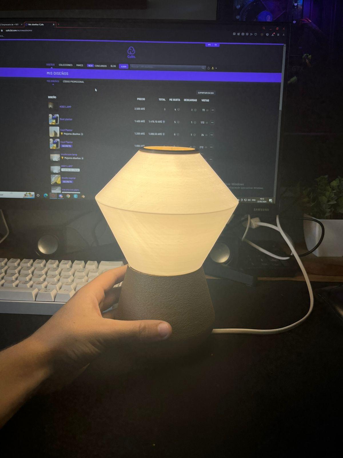 Minimal Lamp 3d model