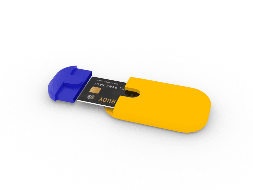 Credit card holder 3d model