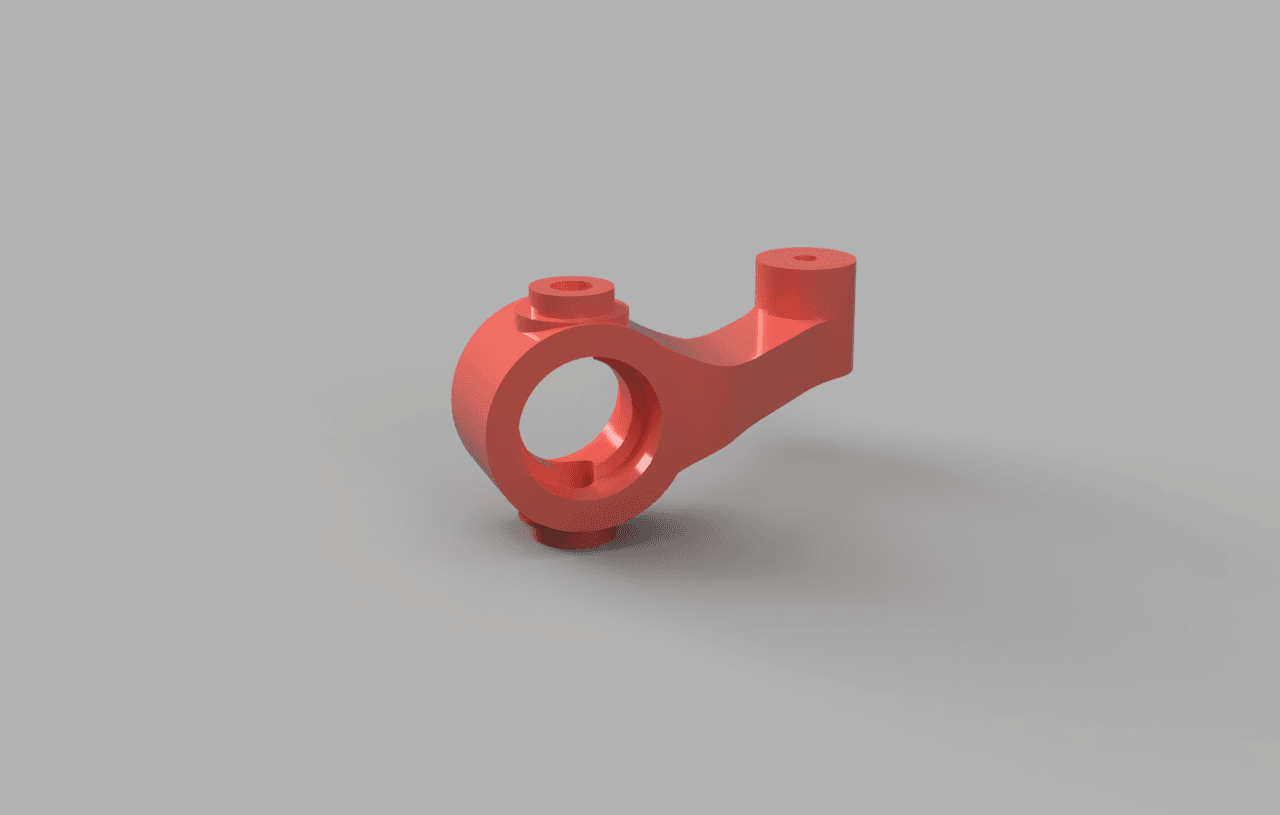 RC Steering Block For ECX Torment 3d model