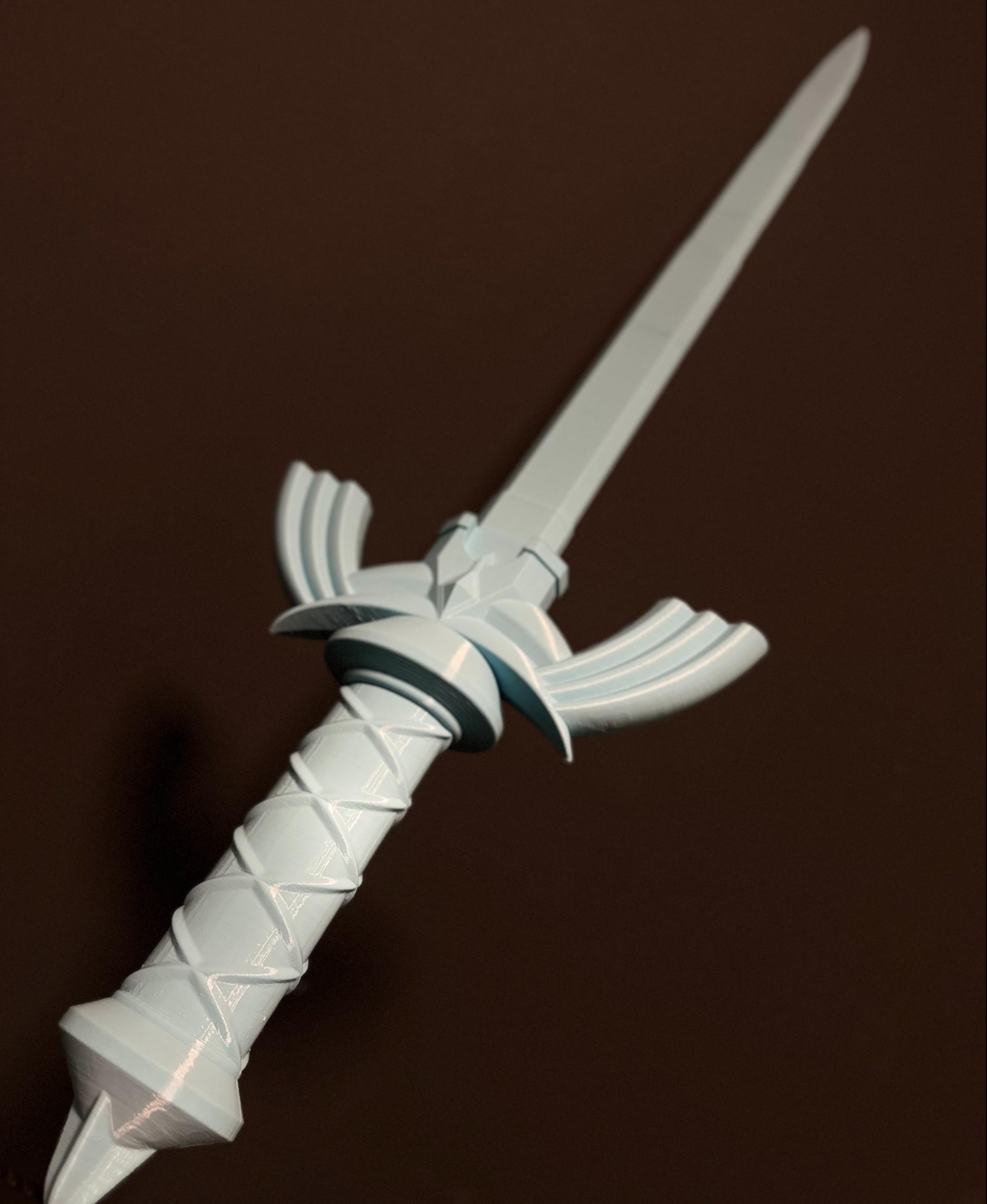 Collapsing Master Sword (Print-in-place) 3d model