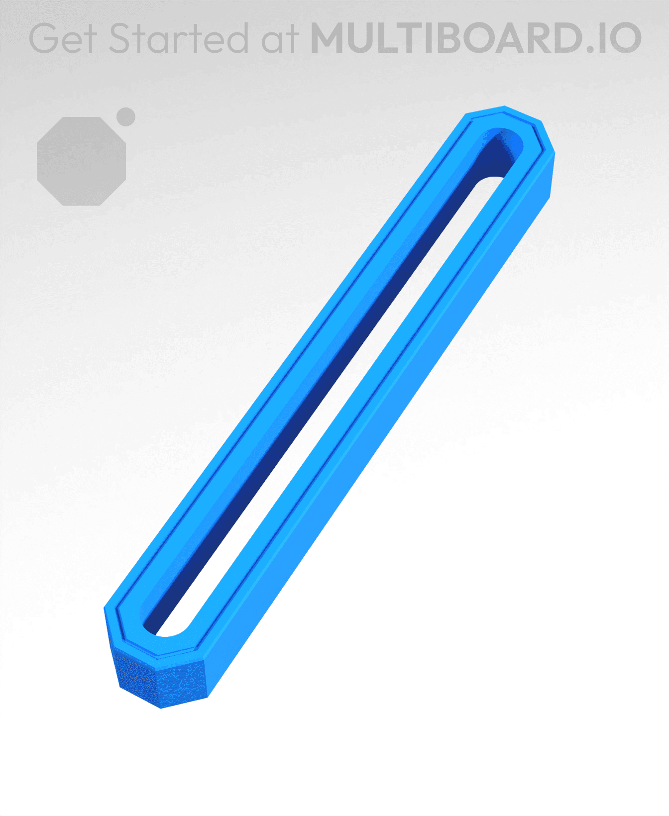 12 mm, Small Sliding Bar 3d model