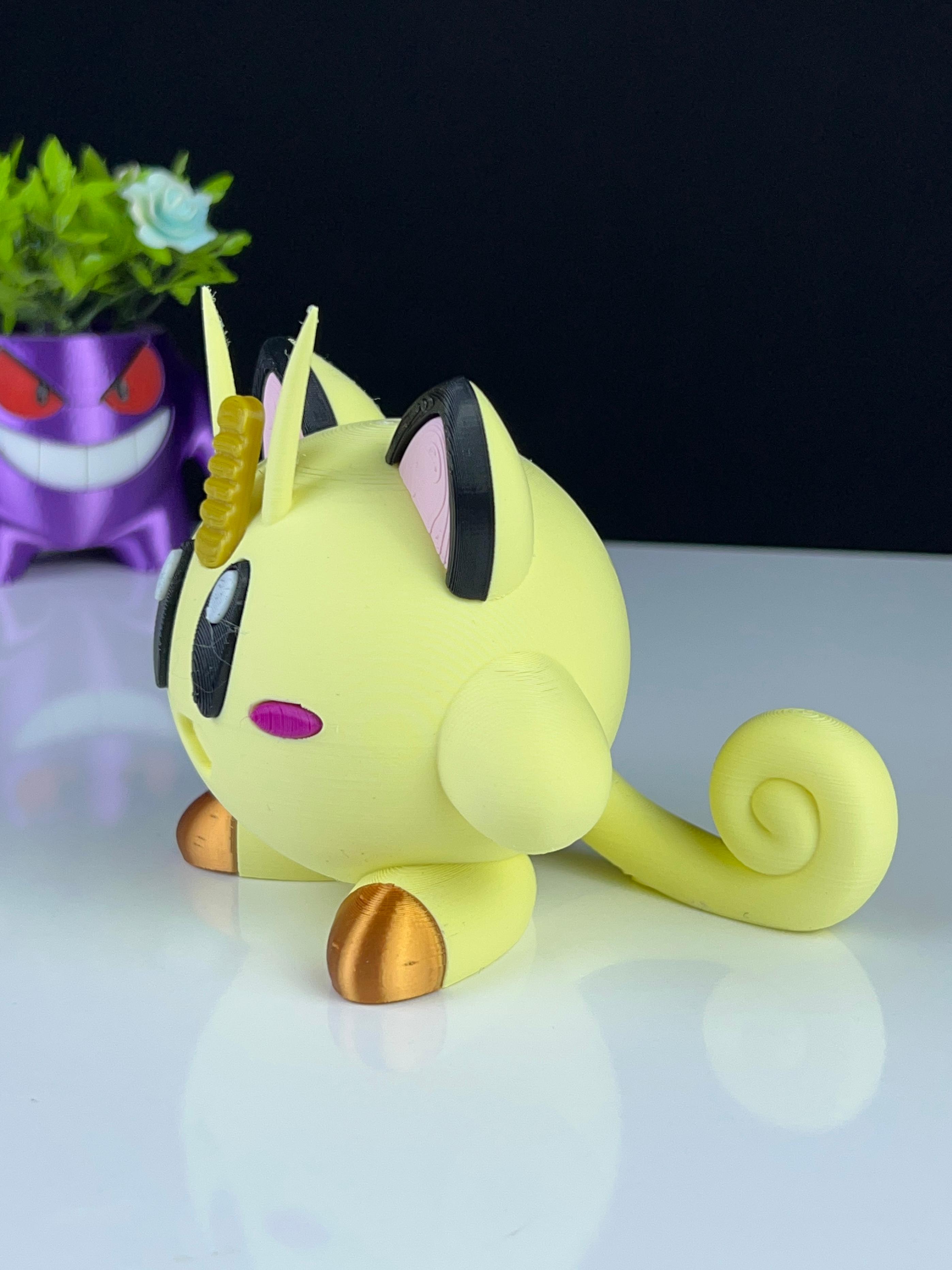 Meowth Kirby - Multipart 3d model