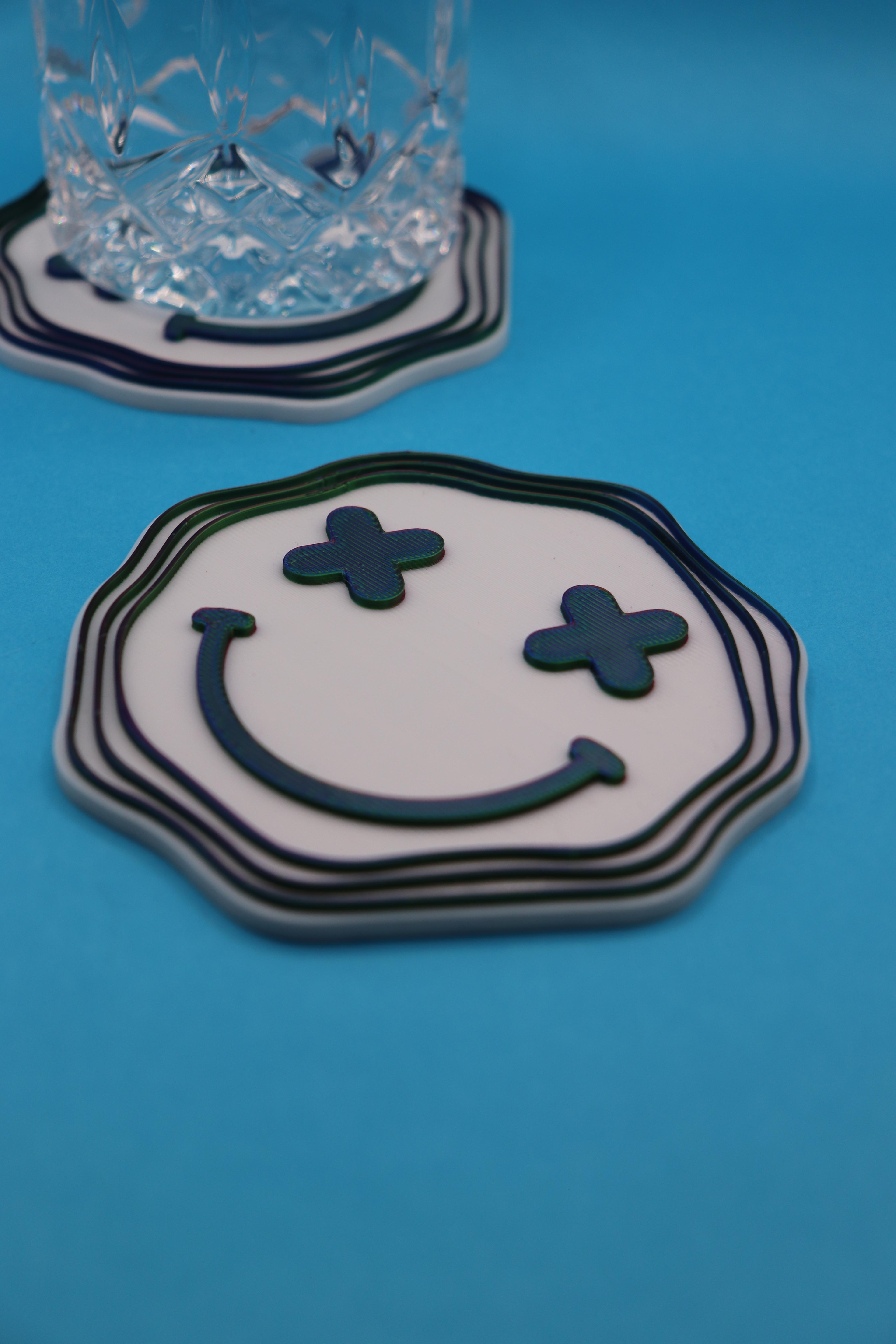 Wavy Smile Coaster 3d model