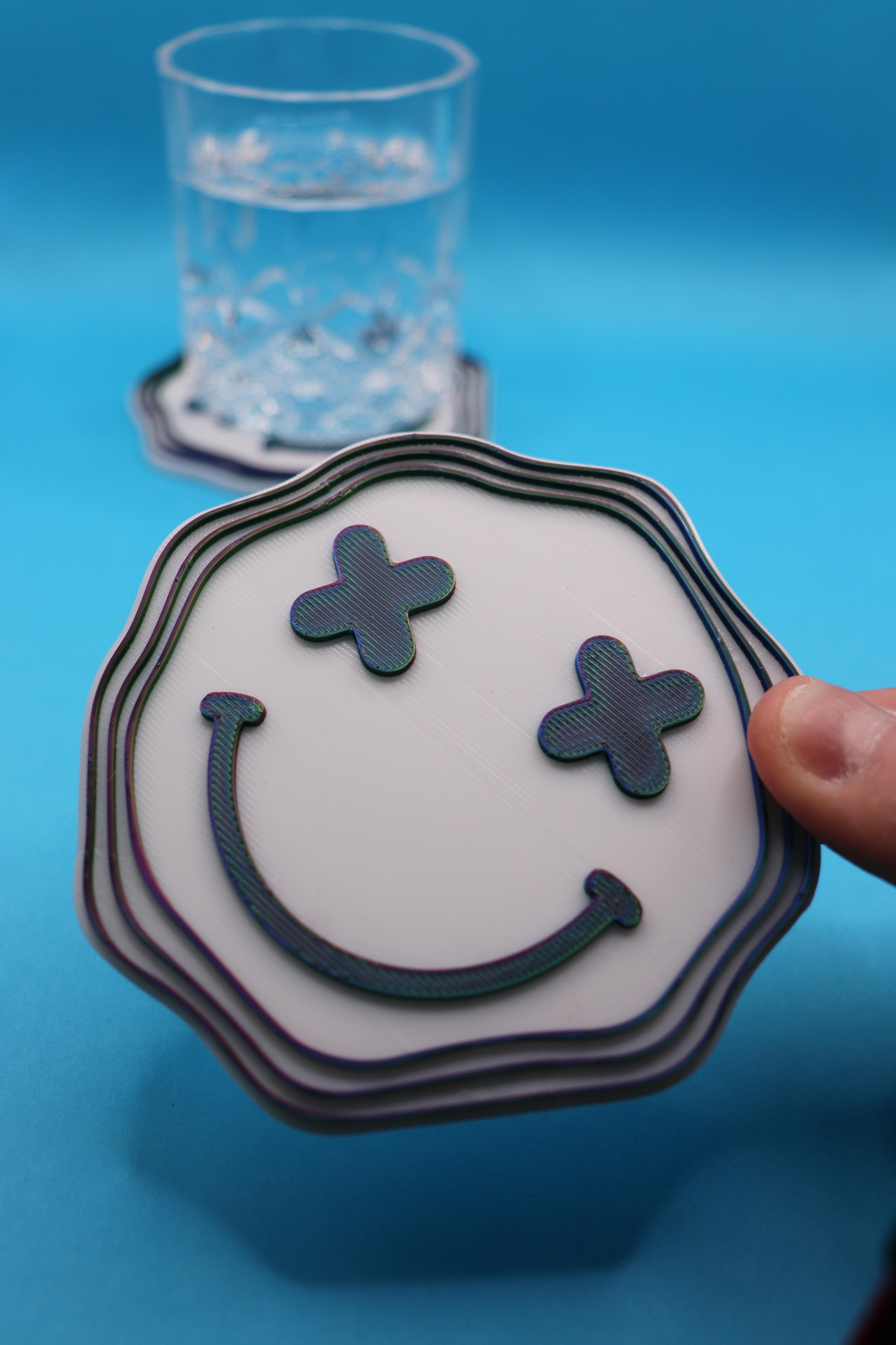 Wavy Smile Coaster 3d model